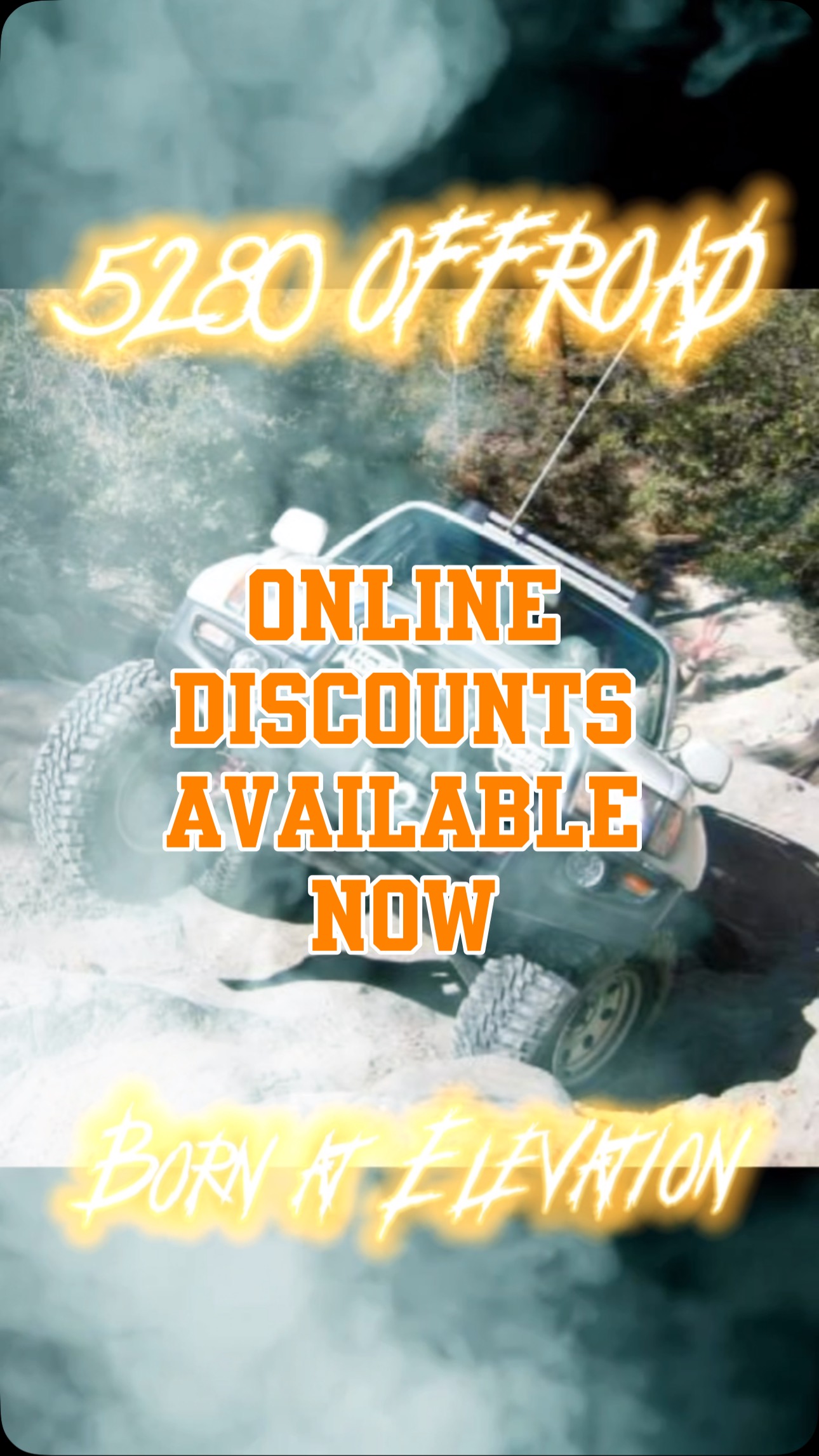 Come Check Us Out & Get 10%-20% Online Discount !!
www.5280offroad.com/welcome
