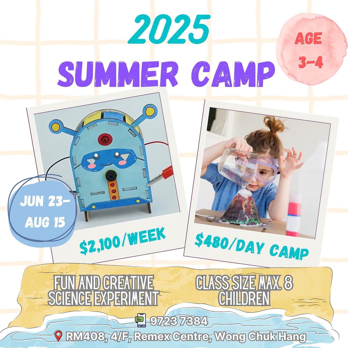 🌟 Summer Fun & Learning at Haruki Robotics Lab! ☀️
🎉 Join our Summer Program for Ages 3-12! 🎉
🗓️ mid of Jun until end of Aug
This summer, let your kids explore, create, and learn with us during our exciting 5-day camps tailored for different age groups:
👧 Ages 3-7
✨ Maker Projects & Science Experiments
Hands-on fun and curiosity-driven activities to spark creativity and a love for science!
🧑💻 Ages 8-12
🤖 Robotics, Coding & 3D Design
Dive into the world of technology and innovation with engaging projects that develop real-world skills!
📅 Spots are limited—don’t miss out!
📍 Haruki Robotics Lab
DM us for more details or visit our website to register today! 🚀
#SummerCamp2025 #STEMEducation #HarukiRoboticsLab #KidsLearning #TechForKids #wongchukhang #3Ddesign #makecodearcade #minecrafteducation #python #blockcoding #bloxels #roblox