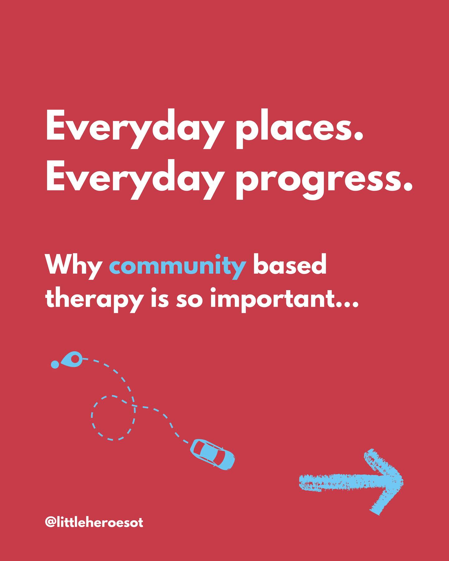 Clinic-based therapy plays a crucial role in supporting children - providing structure, equipment, and sensory regulation opportunities that can’t always be replicated elsewhere.
At Little Heroes OT, we complement that approach by delivering therapy in natural environments, the places where children live, learn, and play.
🏡 At home, we support self-care and family routines
🏫 At school, we work alongside educators to support participation
🌳 In the community, we help children build confidence and adaptability
Therapy doesn’t need to happen in one setting, and when we combine structured skill-building with real-life practice, children thrive.
If you’re curious about how natural environment therapy can support your child or complement existing services, we’d love to chat.