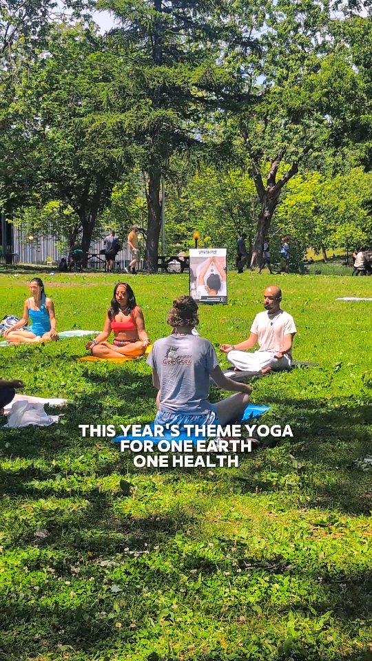 ॐ सर्वे भवन्तु सुखिनः
सर्वे सन्तु निरामयाः।
सर्वे भद्राणि पश्यन्तु
मा कश्चिद्दुःखभाग्भवेत्।
ॐ शान्तिः शान्तिः शान्तिः ॥
May all be happy,
May all be free from illness.
May all see only good things.
May none suffer from sorrow.
Om peace, peace, peace.
What began with a simple idea — to come together in nature and breathe — became something far deeper.
This International Day of Yoga, we honoured the theme "Yoga for One Earth, One Health" not through words, but through presence.
We laid down our mats on the Earth, moved with intention, and shared a moment of stillness that felt ancient and alive.
It was yoga in its truest form — rooted in simplicity, guided by tradition, and fueled by a collective longing to heal.
🧘♀️ Heartfelt gratitude to everyone who joined us at Parc La Fontaine and made this gathering so meaningful.
🕊️ Thank you to @heartfulness_montreal for the gentle meditation session that brought us back to center.
🎓 To our teacher @balance.daddy from @mdniyyoga , for sharing the lineage of traditional yogic wisdom.
🇮🇳 And to the Ministry of AYUSH @ministryofayush , for keeping the essence of authentic yoga alive and accessible around the world.
As we move forward, may we carry this feeling with us — of unity, of stillness, of care for ourselves and our Earth.
Because yoga doesn’t end with a session… it begins there.
#internationalyogaday🧘🏻♀️ #yogalife #mtlyoga #iyd