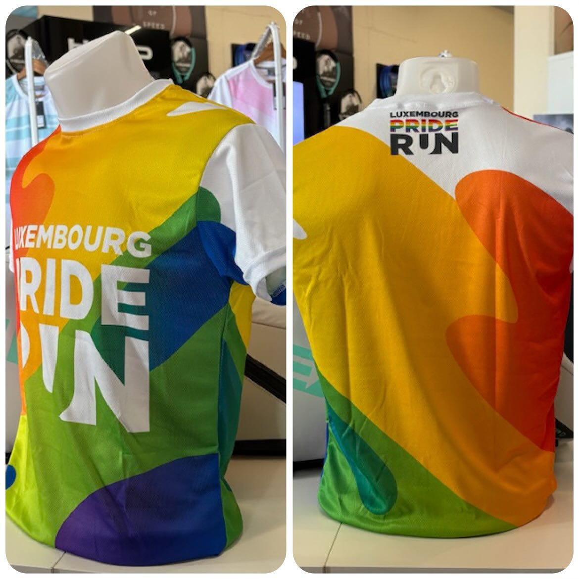 Réalisation t-shirt et nouvelle image de marque pour la @luxembourg_priderun