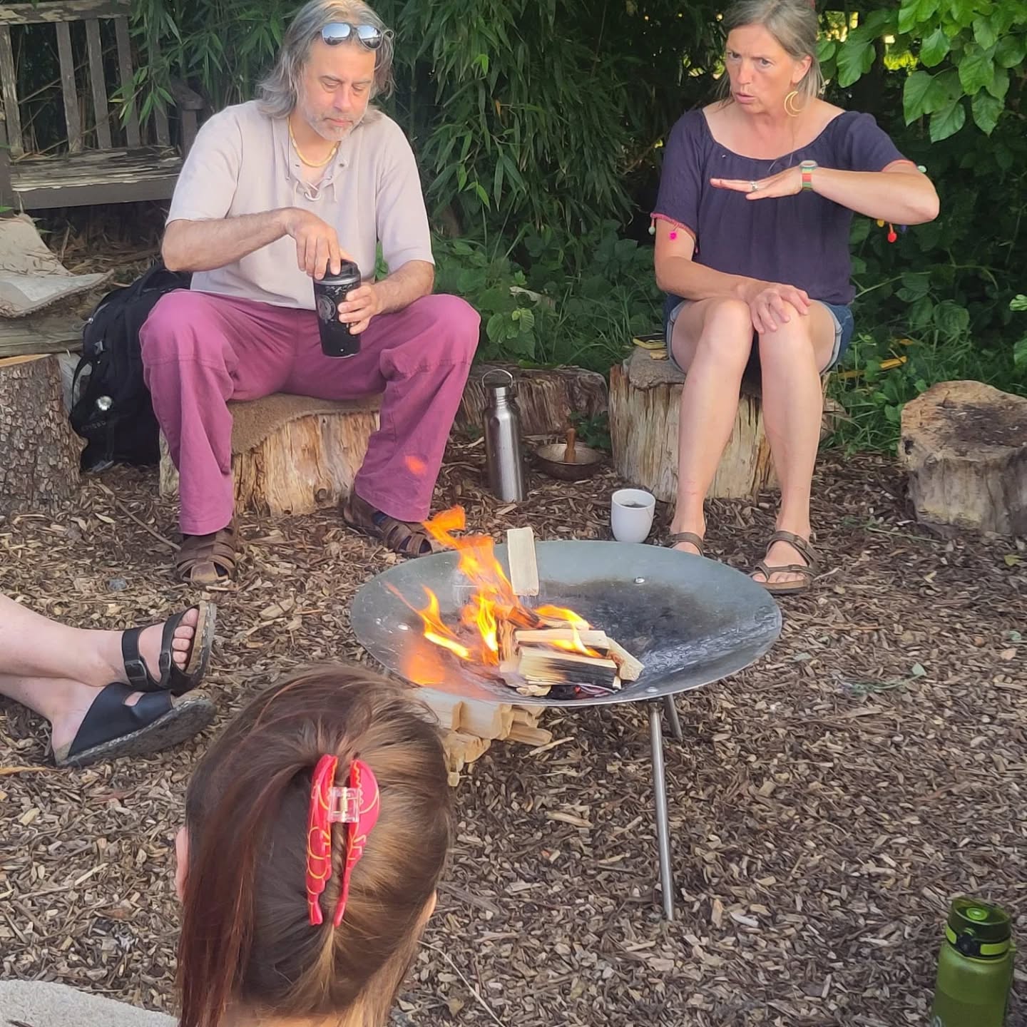 Wild Wednesday storytelling has launched!
That was great. We had 12 people who all had a go at some storytelling in pairs. Not scary.
After break people had the opportunity to tell a tale in a supportive circle, positive feedback and the beautiful garden to calm the nerves.
They did so well 🙌
If you have a tale to tell or think you might have one inside somewhere then come along July 16th.
Link in bio
#storytelling #storycircle @ghcommunitygarden