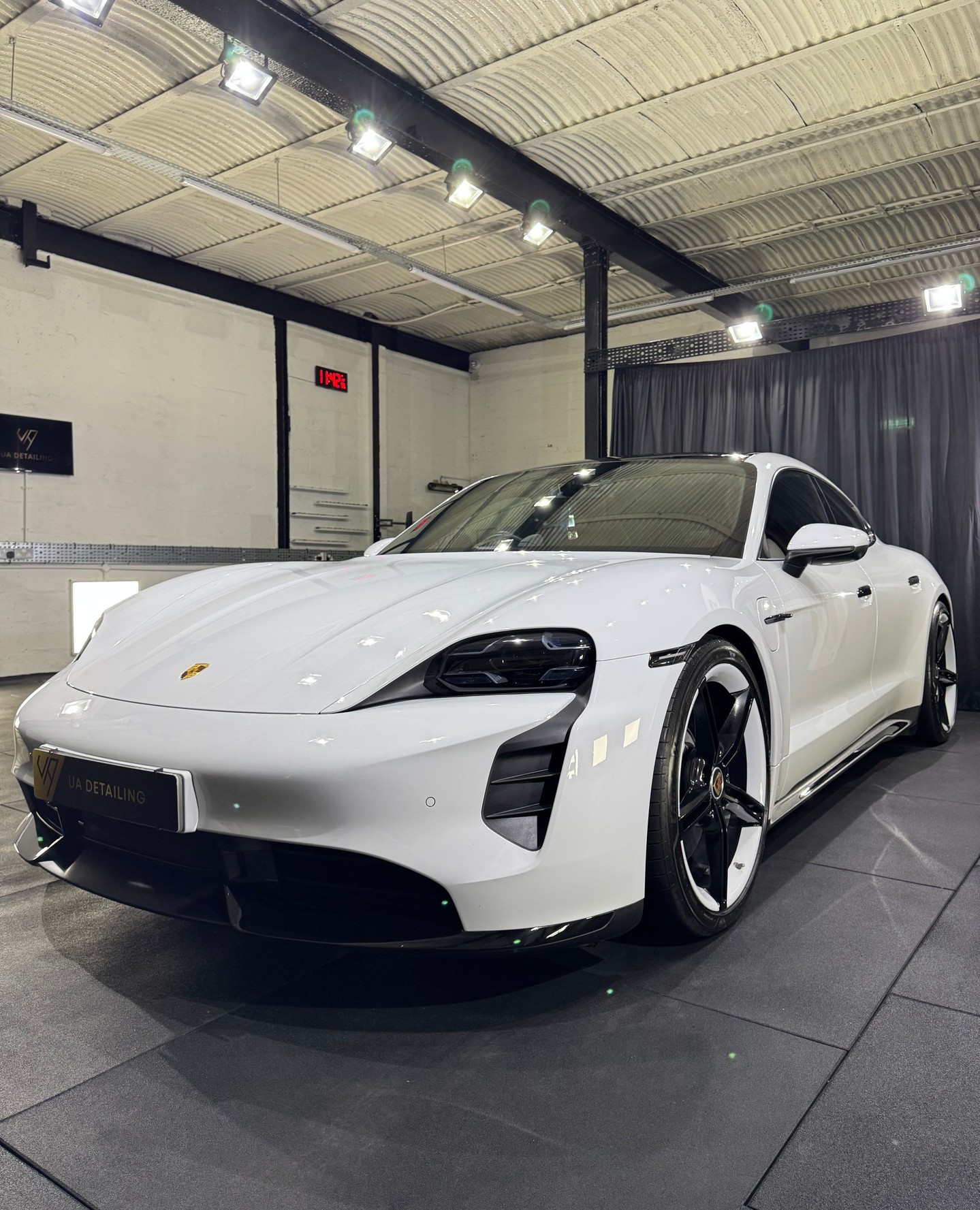 Porsche Taycan ๐โ
โ
A good customers stunning electric Porsche in for a coating refresh. Machine polished and ceramic coated top to bottom, once again protecting the vehicles surfaces for years to come. We also removed the old yellowing factory PPF stone guards and replaced it with fresh new PPF that won't yellow/fade in the future. Enhancing the appearance of that area and bringing it up to match the rest of the cars standard. โ
โ
- Enhancement Detailโ
- OEM PPF Stone Guards Replacedโ
- 3 Year Ceramic Paint Protection โ
- Wheels Machine Polished and Ceramic Coatedโ
- Windscreen Coatedโ
- Interior Detail โ
โ
โโโโโโโโโโโโโโโโโโโโโ
๐ 07739916848โ
๐ง info@uadetailing.co.ukโ
๐ www.uadetailing.co.ukโ
๐ Fully insured, CCTV and alarmedโ
๐ Glasgow, Renfrew- PA4 8HWโ
โโโโโโโโโโโโโโโโโโโโโ