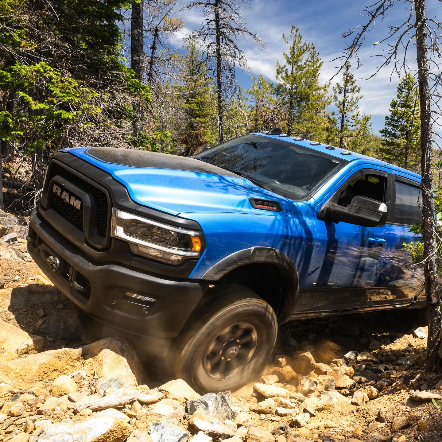 Putting the Power Wagon through its paces on the McGrew Trail!
Continually impressed with the trail capability of this full-sized truck.
Photo cred. @purposebuilt_trevor
With @firestone, @stellantisna and @ramtrucks
