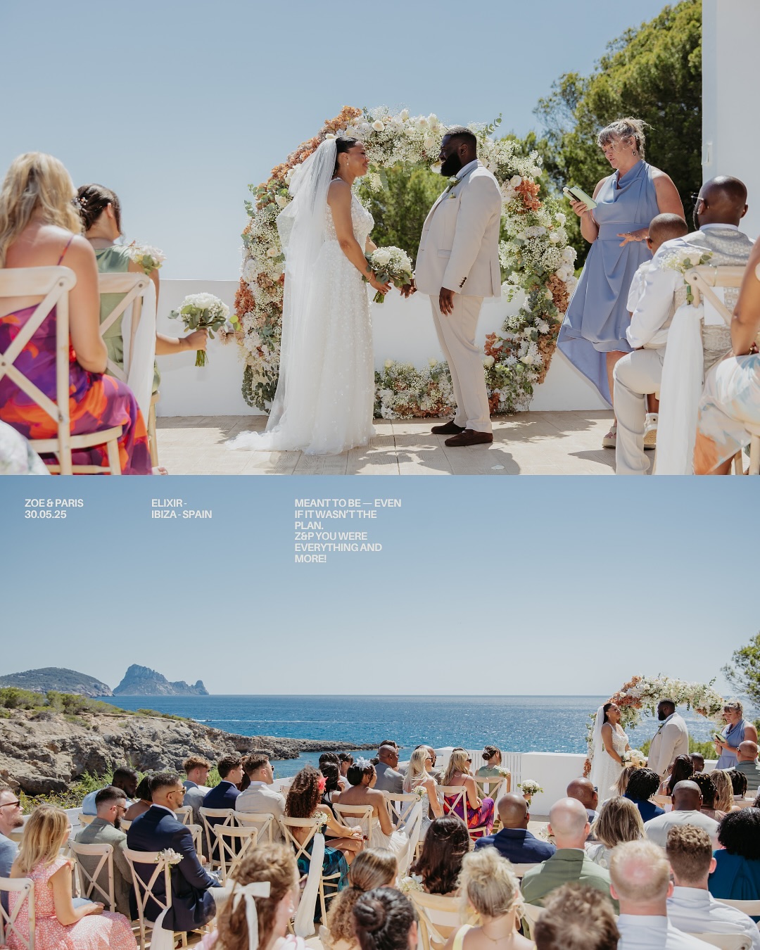Sometimes the best days come when you least expect them! Zoe and Paris’s wedding, set against the breathtaking Elixir and Es Vedra, was one of those days.
The one that was never meant to be, but I am ecstatic that it did. Shocking to me that these two could so easily have escaped me when meeting them seemed so natural and familiar.
From the moment I stepped in, their energy wrapped around me like I’d known them forever — having them feel so comfortable from the moment we met allowed us to share the day like i was a part of their bridal party, not only enabling us to capture some brilliant images that were incredibly ‘them’, but also having the most epic day, or as Zoe told me at the end of the night, ‘the best day of their lives!’
And boy did I learn some stuff in the speeches! @kingpmoney KNOWS how to tell a story or two.
Thanks to @rampagesound that dance floor got ravaged!
Congratulations to @zedemdubs and @kingpmoney ❤️❤️ let’s do it again please!
Emotional ceremony held by @ibizacelebrant had everyone in laughter and years in equal measure.
Talented @mashafilmsibiza on video
Second shooter @anasanzphotography
@smack_ibiza bringing the glam.
Dress @millanova boutique @marrime_bridalwear
Rolling up to @elixiribiza in style @rollsroyceibiza
Planner @yourweddingangelelixir
@thesteamstressibiza keeping everyone looking on point.
Live music ramping up cocktail hour @rickycarlyacousticduo
Content creator @ibizaedits