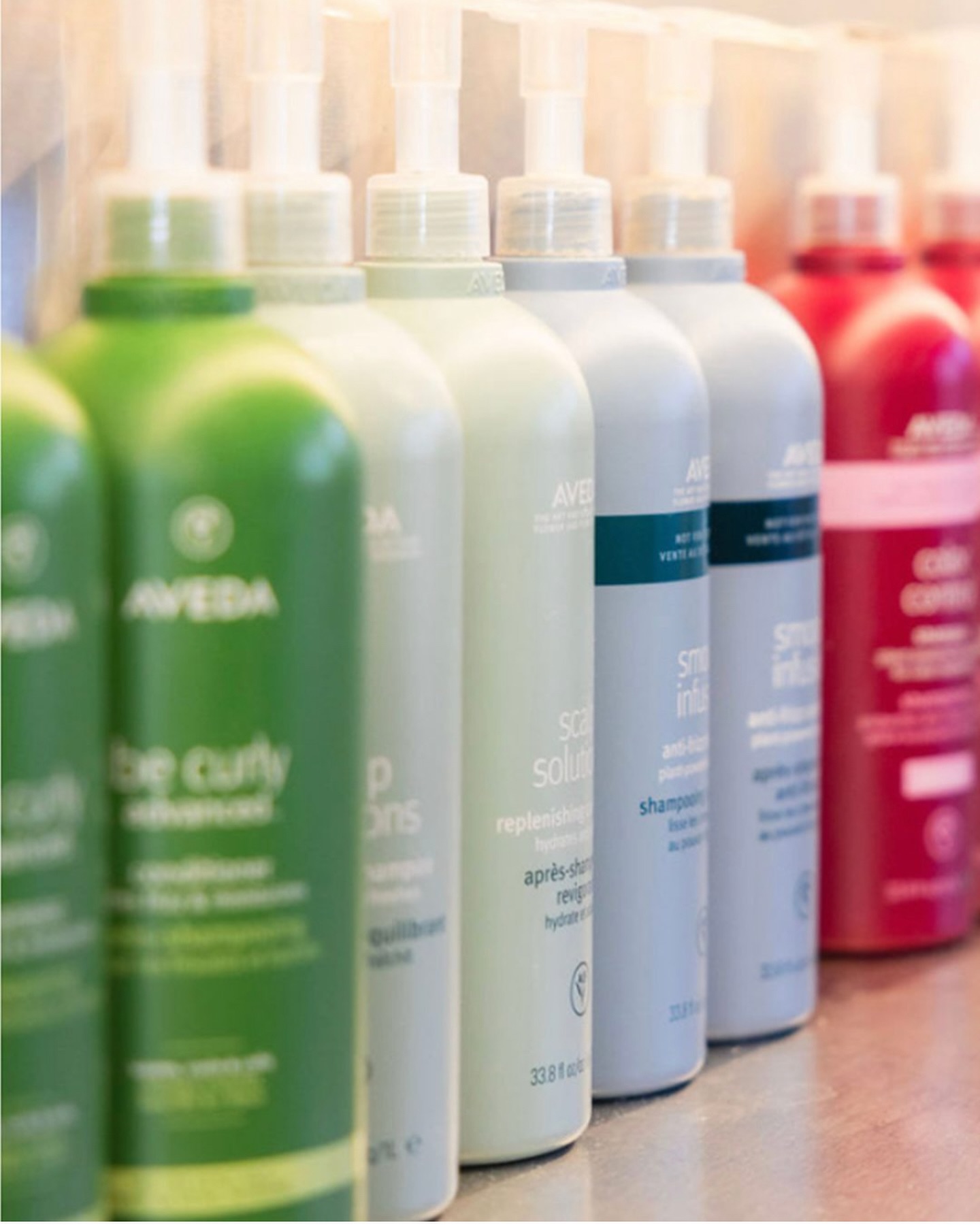 Your hair called — it’s demanding an upgrade 📞✨ From curls that bounce to scalps that glow, these Aveda favorites are basically therapy in a bottle. 100% vegan, plant-powered, and salon-approved. Let the self-care (and great hair) begin 💚🌿 #AvedaEssentials #HaircareWithPurpose #goodhairdayguaranteed