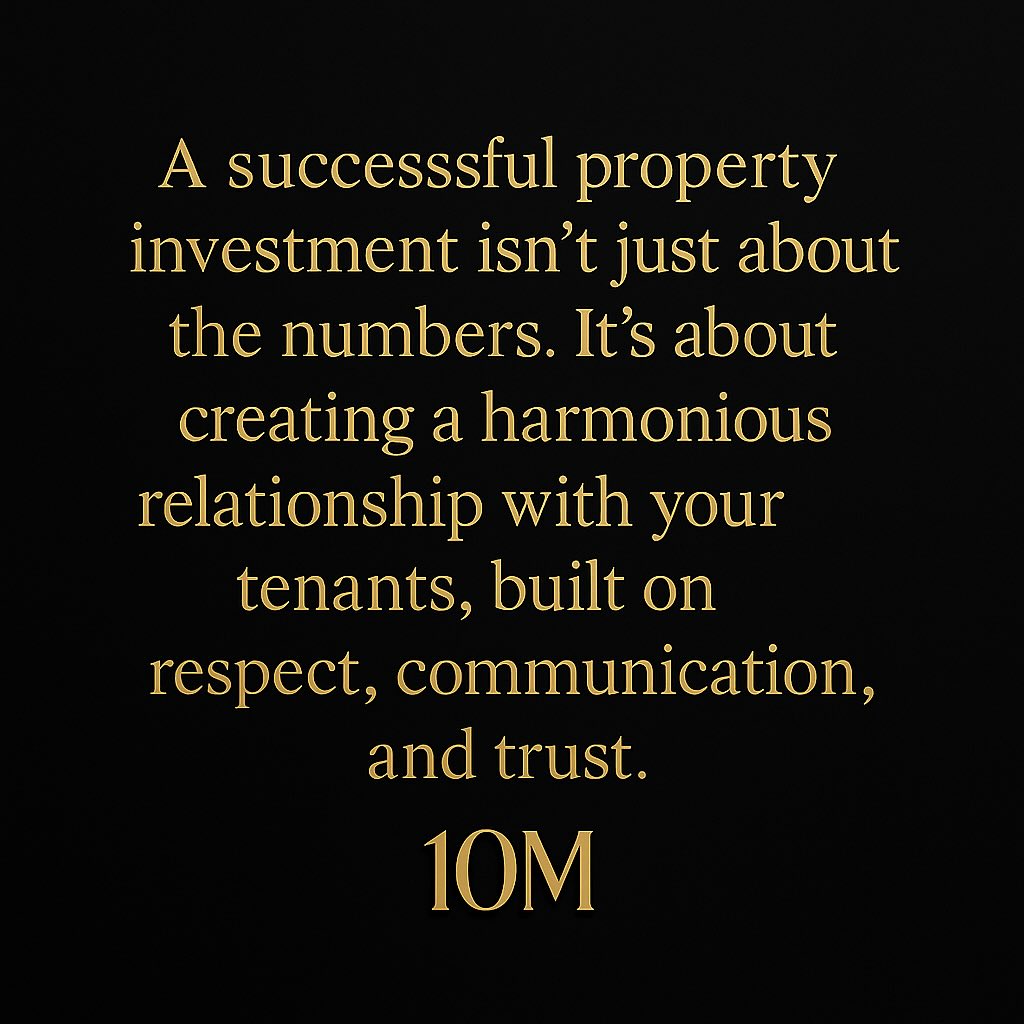 Millionaire Mondays • Powered by 10M
A successful property investment isn’t just about ROI and spreadsheets, it’s about relationships.
When you build trust, communicate openly, and show respect to your tenants, you don’t just fill a unit….you secure long-term income, reduce turnover, protect your asset, and elevate your net worth.
Respect creates retention. Communication builds community. And smart investors know: good tenants = great investments.
Brick by brick, relationship by relationship…that’s how we build.
#MillionaireMondays #10M #10Mfunding #NetworkForNetWorth #InvestorMindset #SmartInvesting #RealEstateSuccess #PassiveIncome #LandlordTips #WealthBuilding #CashFlow #RealEstateGoals #InvestmentStrategy #TenantRelations #FinancialFreedom #NetWorthGrowth #GrowWith10M #PropertyManagementDoneRight #REInvestor #MondayMotivation