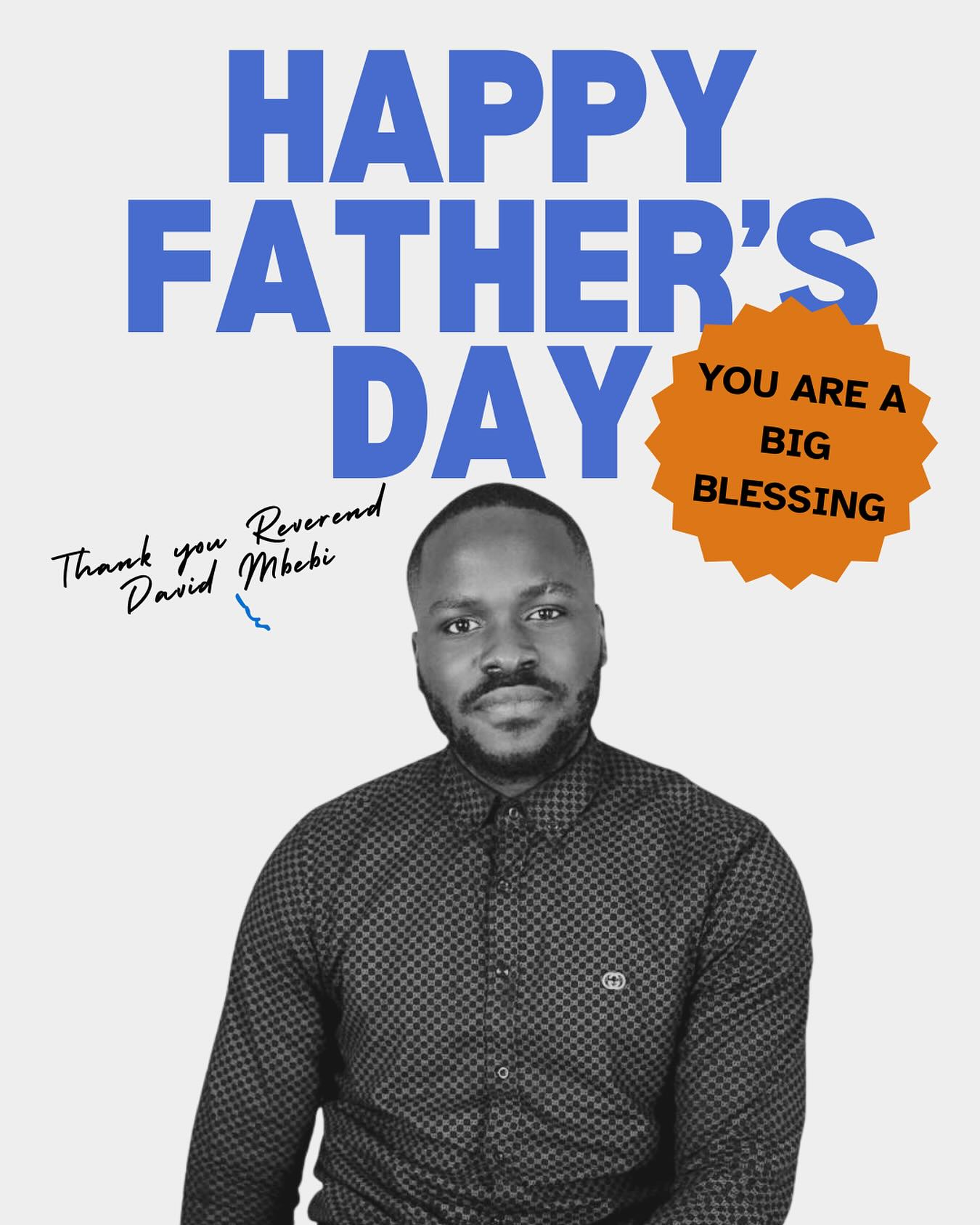 HAPPY FATHERSDAY 👑🔥
AN ALLE PAPAS VON GRCHOUSEOFWONDERS UND AN UNSEREN SPIRITUELLEN MENTOR, VATER, LEITER UND REVEREND🔥‼️
DU BIST GESEGNET, WIR SIND DEM HERRN DANKBAR FÜR DEIN LEBEN UND TEILHABER DER WUNDERVOLLEN GNADE 🔥