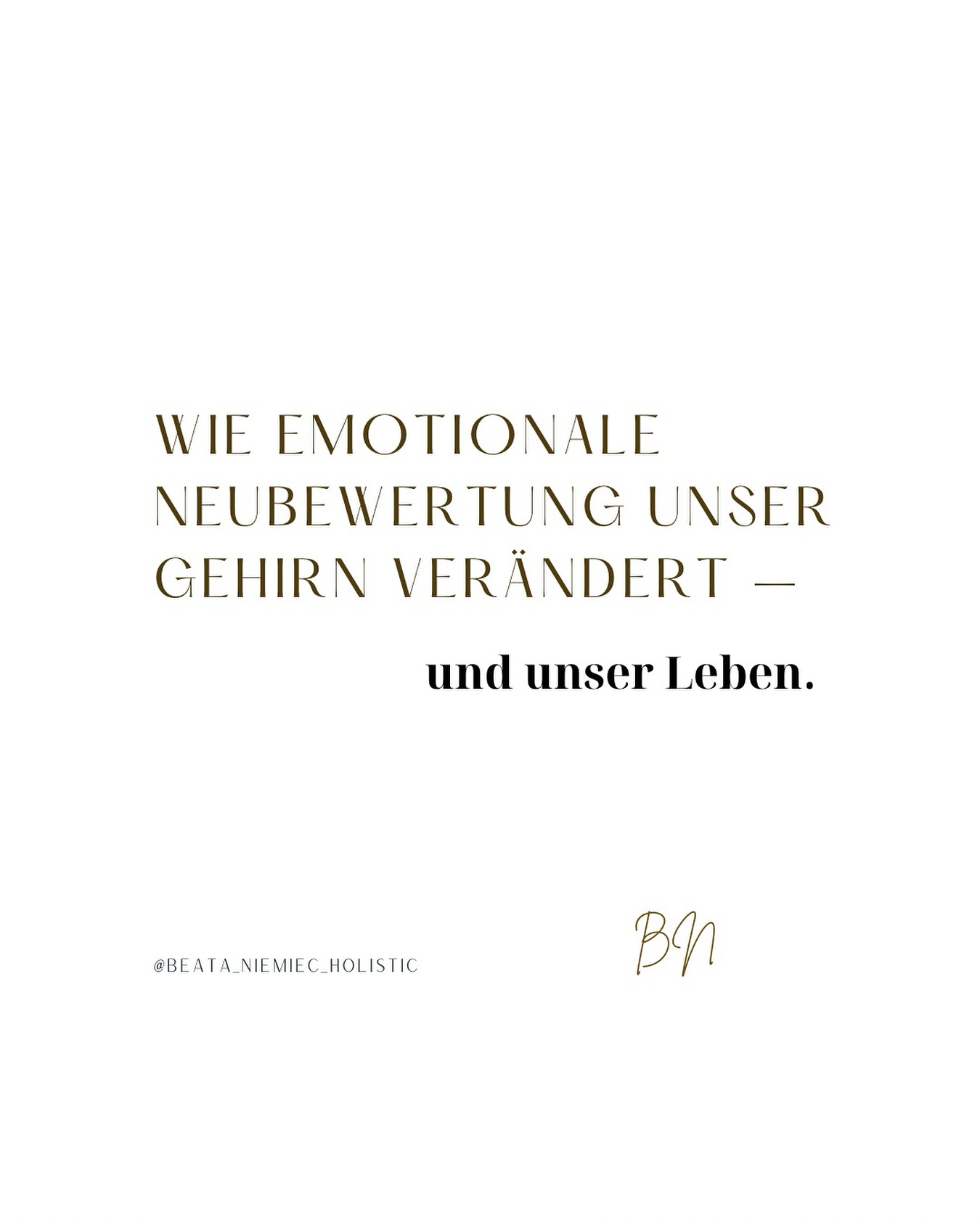 Kann man durch Rückschau auf die Vergangenheit wirklich anders fühlen und handeln?
Ja und das ist nicht nur spürbar, sondern auch wissenschaftlich belegbar.🧠
Unser Gehirn verändert sich ein Leben lang.
Neuroplastizität, die Möglichkeit, neue neuronale Verbindungen zu schaffen und alte, tief verankerte Muster zu verändern. 📈
Besonders wirksam wird dieser Prozess,
wenn wir Vergangenes nicht nur analysieren,
sondern emotional neu bewerten.
Wenn wir eine frühere Erfahrung mit neuer innerer Stabilität betrachten, sie klären, verstehen, vergeben oder einfach neu einordnen, und dabei wirklich etwas fühlen, entsteht eine neue Verknüpfung zwischen Situation und Emotion. 🪄
Und genau das verändert die Reaktion des Gehirns.
Doch damit das dauerhaft wirksam wird,
braucht es mehr als Verstehen: Es braucht Verkörperung. Das bedeutet: Wir binden den Körper mit ein.
Wir lassen zu, dass Gefühle intensiv gespürt werden.
Dass alte Spannungen sich lösen dürfen.
Dass neue, stärkende Gefühle integriert werden.
Nicht nur im Kopf, sondern im gesamten System. 🎯
In einer Rückführung entsteht genau dieser Raum.
In einem Zustand tiefer Entspannung und gleichzeitig fokussierten Bewusstseins kann sich zeigen, was noch wirkt. Emotionen dürfen sich lösen, und neue Erfahrungen – innere Bilder, Gefühle, Einsichten –
dürfen sich verankern. ⚓️
Das Gehirn speichert diese emotional verknüpften Erfahrungen als neue Realität. ‼️
Und das ist der Kern von Transformation 😉
Beata ❤️
📍 Rückführung mit Hypnose – online oder in Kevelaer
🔗 Mehr Infos: https://www.holistictouch.net
#rückführung #hypnosecoaching #neuroplastizität #emotionaleheilung #innereskind #neubewertung #embodiment #unterbewusstsein #bewusstleben #selbstentwicklung #coachingreise #achtsamkeit #traumabewältigung #veränderungbeginntinmir #tiefeprozesse