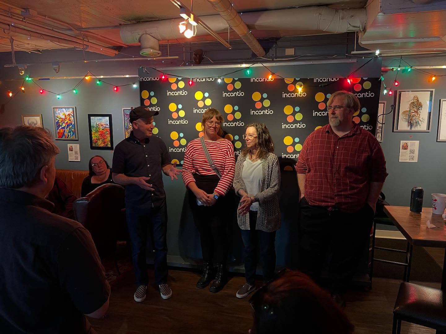 Thank you so much to everyone who came out to help us celebrate our beta launch!
The energy and excitement in the room were incredible, and it truly meant the world to have so many of you there to support us. We’re so grateful for your enthusiasm and feedback as we take this exciting next step.
Stay tuned for more updates as we continue to build and grow! #BetaLaunch #ThankYou #Community #incantio #synclicensing #musicbusiness