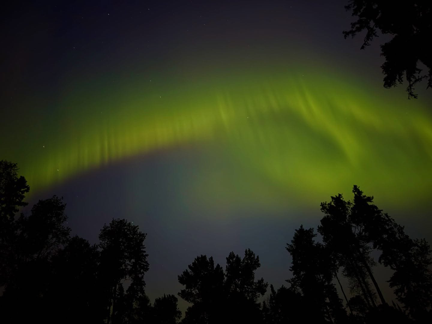 Never gets old #northernlights
