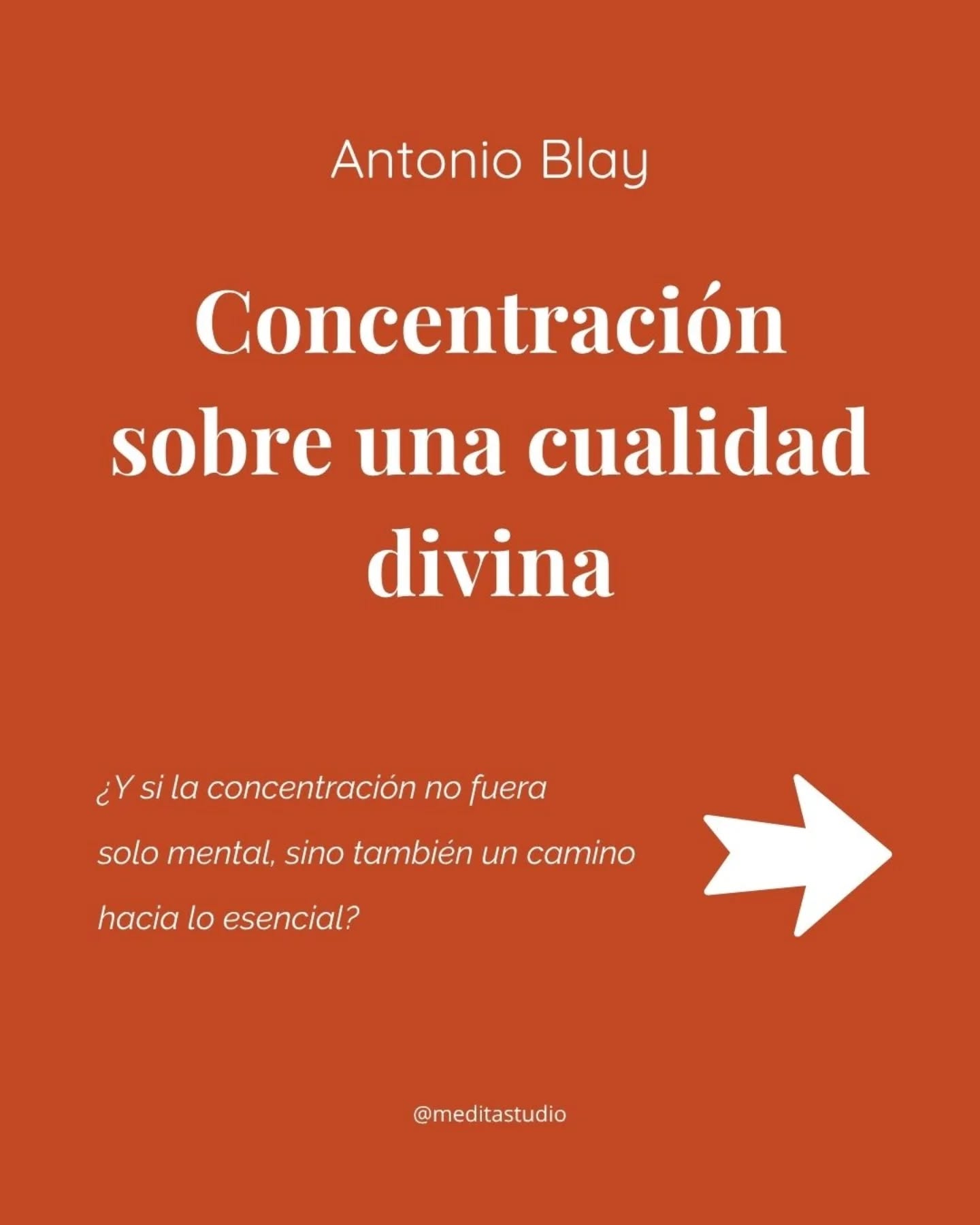 🧘♀️ Concentrarse no es solo enfocar la mente,
sino abrir la conciencia a lo esencial y verdadero.
Antonio Blay propone un camino:
elegir una cualidad divina (como sabiduría, amor o paz)
y contemplarla desde dentro,
sin conceptos ni teorías.
“Lo que aquí vale es mi noción natural, directa, inmediata,
porque ésta es la auténticamente mía,
y ésta es la que me conducirá a la fuente
de donde procede esta intuición.”
— Antonio Blay, El trabajo interior
✨ Es un ejercicio de presencia viva,
que nos devuelve a lo que ya somos.
📖 Texto completo + charla de Mónica Cavallé
🌀 "El camino de la presencia" en el blog
👉 Link en la Story
https://www.meditayogaestudio.es/post/técnicas-de-concentración-iv-sobre-una-cualidad-divina
#TrabajoInterior #AntonioBlay #SabiduríaDelSer #Concentración #Meditación #Presencia #EspiritualidadVivida #MónicaCavallé #MonicaCavalle #sabiduríasapiencial #sabiduriasapiencial #YogaValencia