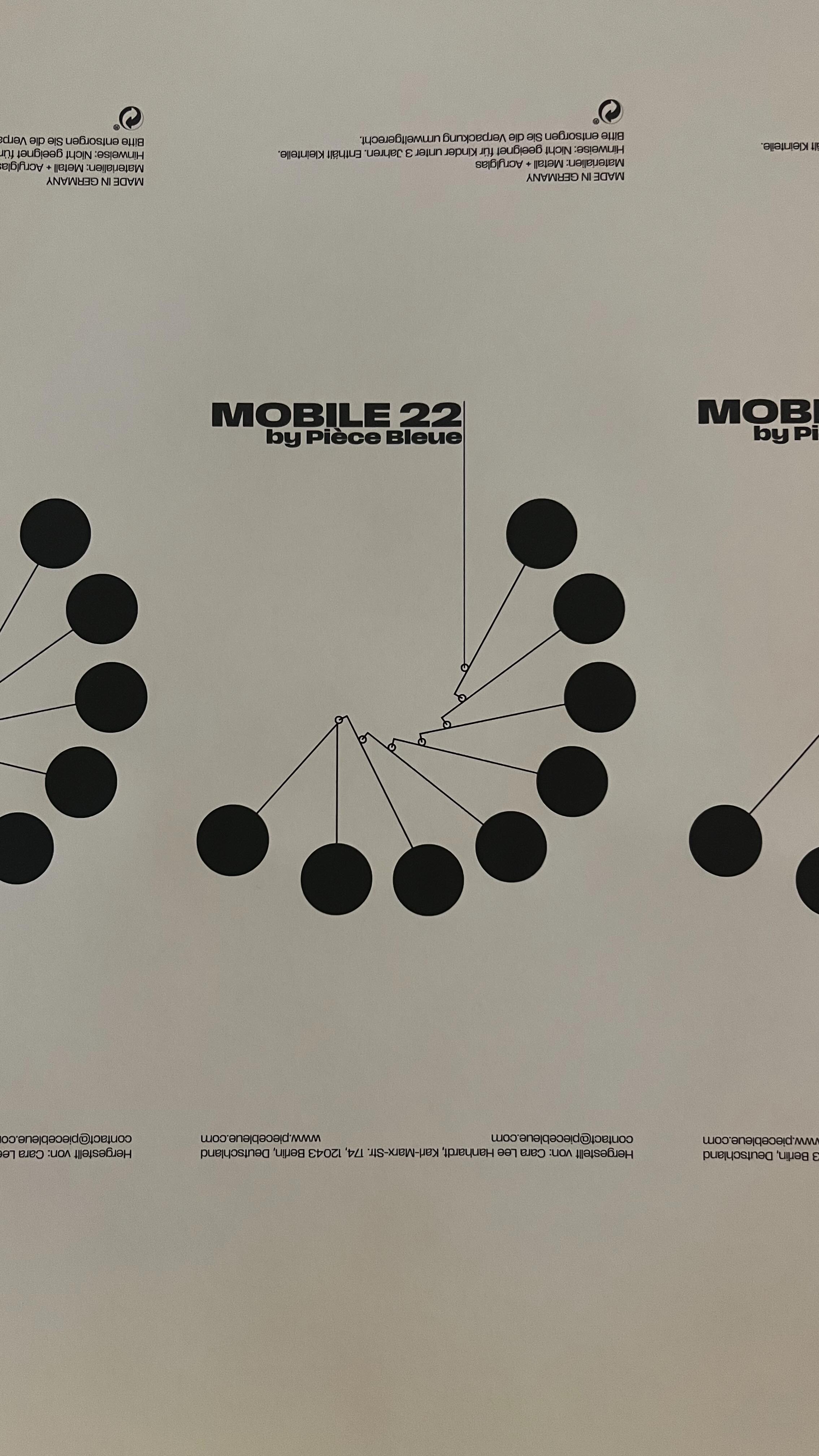 I guess that’s the kind of mistakes that happen when your head is in the clouds and you’re doing your first product launch ever…
Anyway, thank you @mariejeanne9347 for helping me out with your skills ;))
Mobile 22
Kinetic mobile, designed in Berlin, made in Germany and available in three colors - blue, red and black.
Delivery within Germany: 2-3 days!
Visit piecebleue.com (link in bio)
#berlindesigner #berlininterior #interiordesign #kineticmobile #madeingermany #piecebleue #mobile #kineticsculpture #productlaunch #smallbuisness #interiordesignproducts