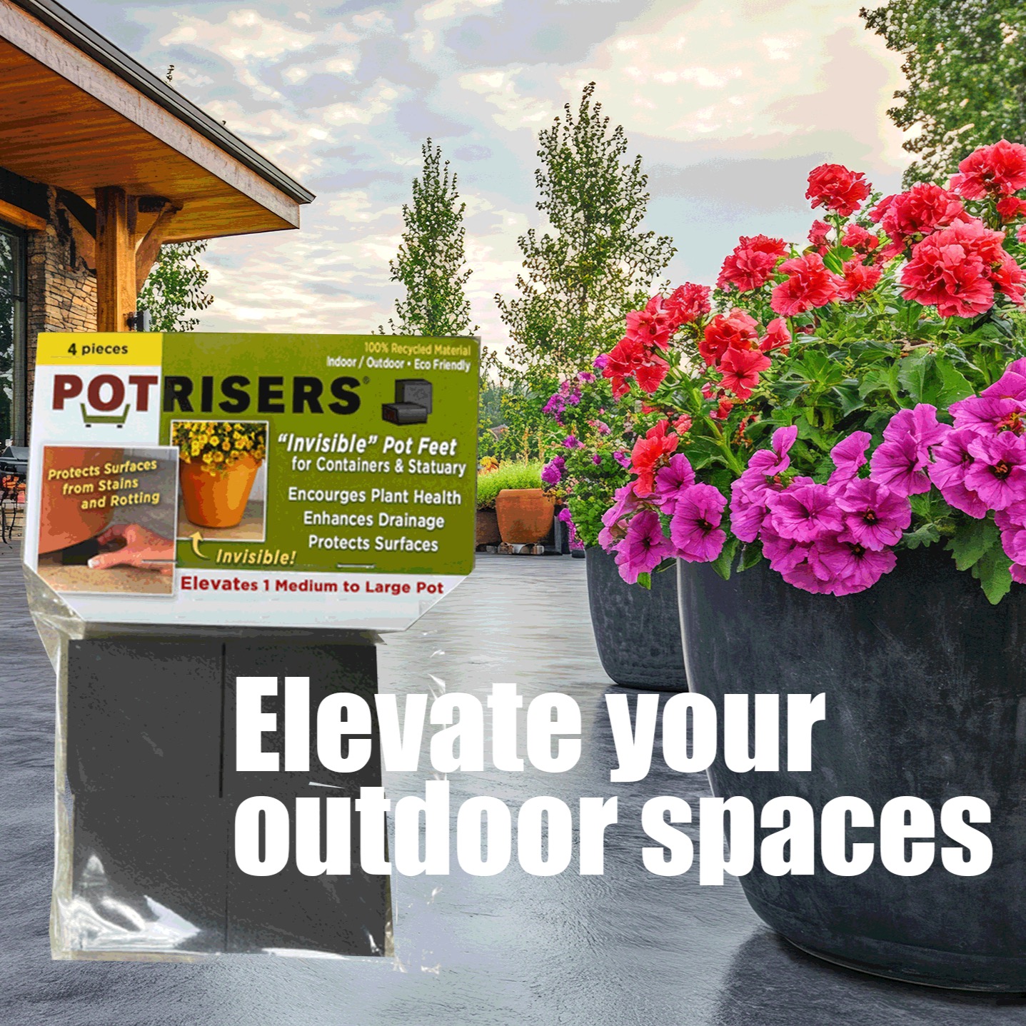 Hello, June! Longer days & warmer weather are here!
It’s the perfect time to get outside and beautify your outdoor spaces with vibrant potted plants.
Potrisers lift your containers for better drainage, healthier plants, and protection for your patios and decks.
Let’s grow into summer—one planter at a time! Shop now at Potrisers.com, Amazon or your local garden center.
#Potrisers #JuneGardening #OutdoorLiving #ContainerGardening #PlantLife #SummerVibes