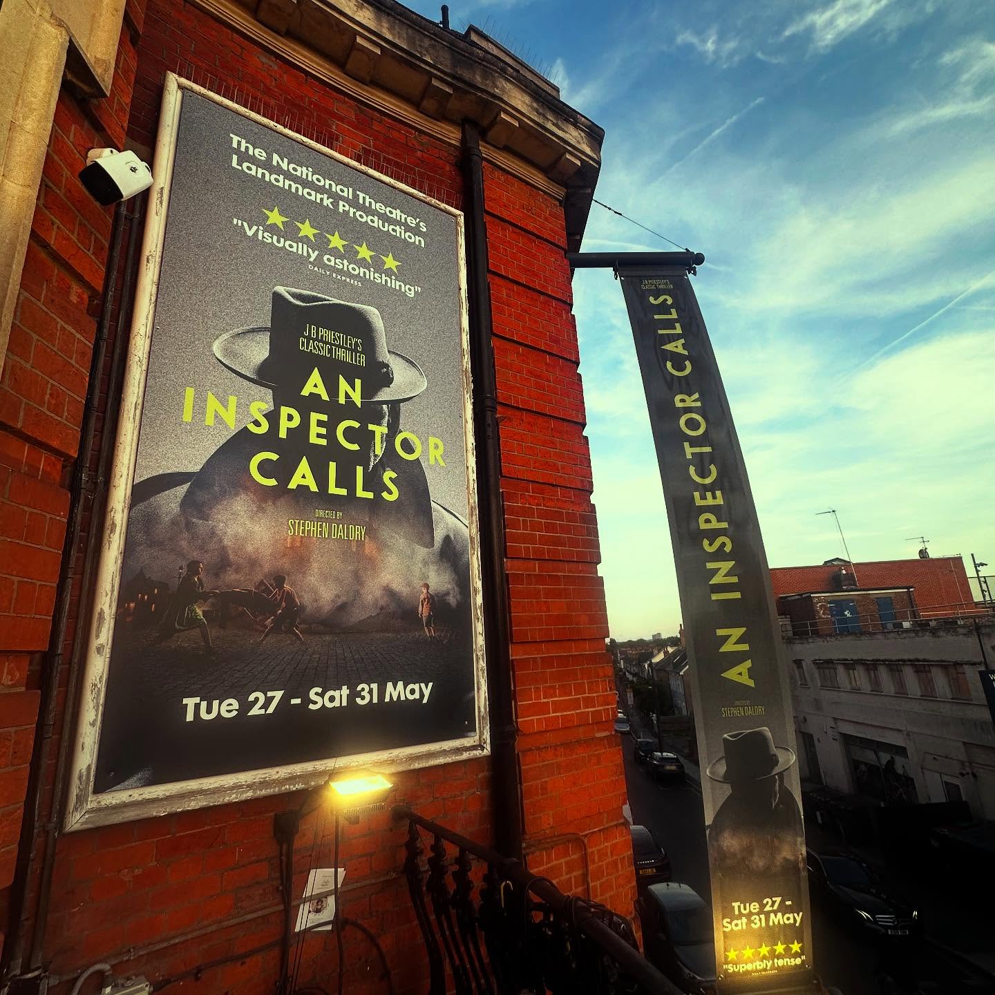 My last visit to @aninspectortour for the current UK tour by @pwprods, thank you to all the wonderful cast and crew for another amazing journey