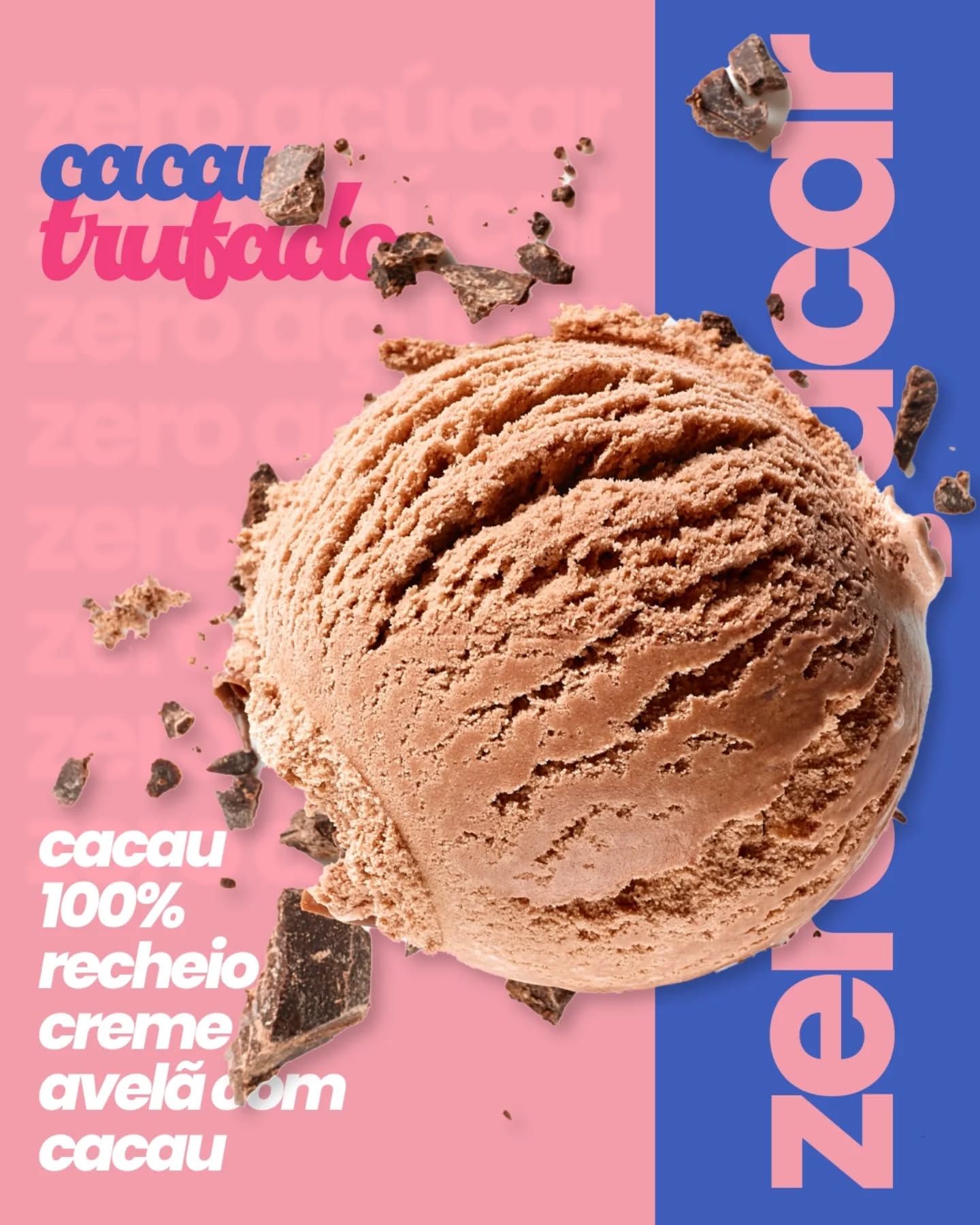 Cacau trufado zero açúcar??? Pode isso?
Venha conhecer todo o sabor Ice Spice e se surpreenda com a qualidade dos nossos produtos.
Ice Spice, mais doces do que nunca. 🍨😋