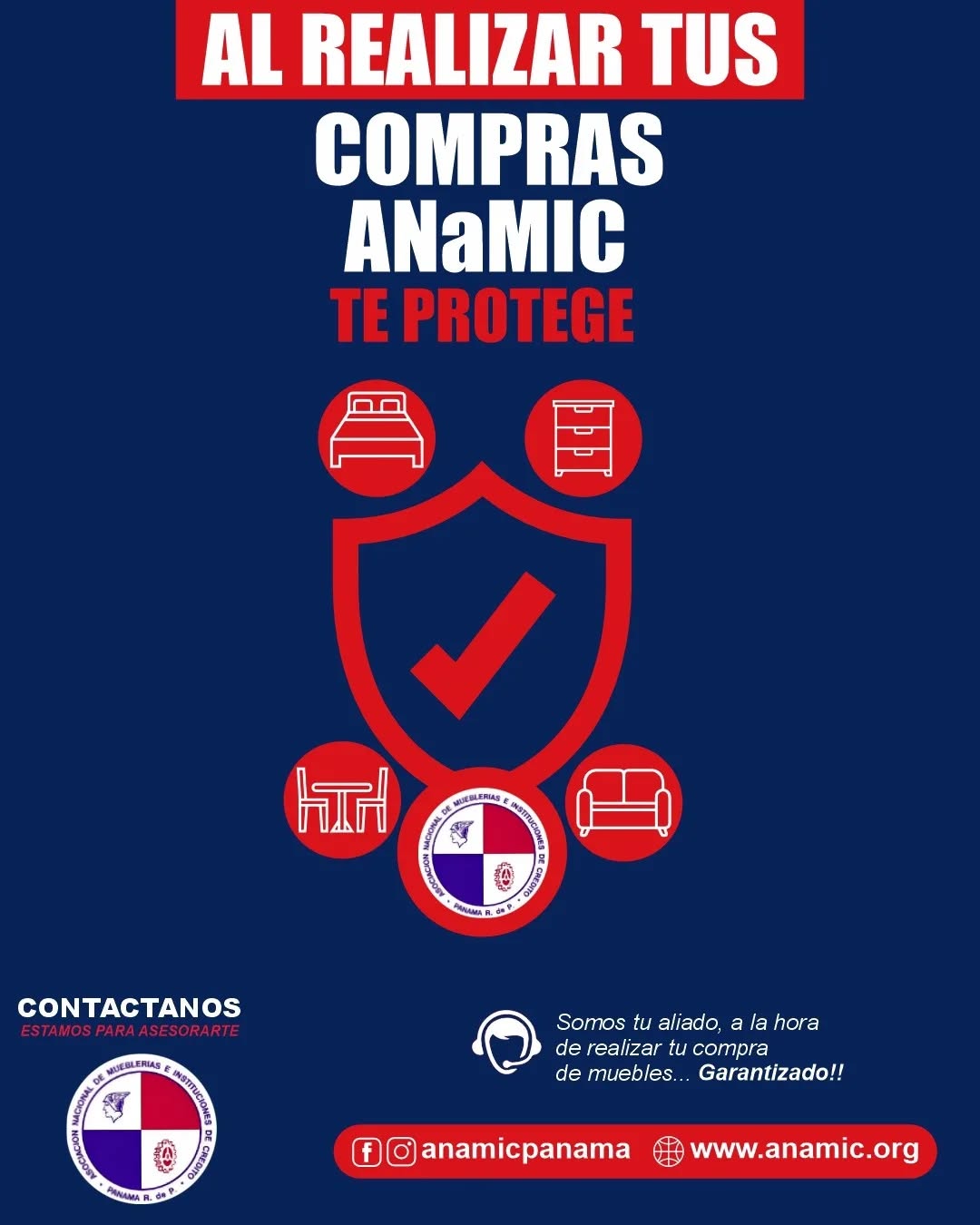 🛒 Comprar con confianza sí es posible
En ANAMIC, defendemos tus derechos como consumidor y te acompañamos en cada paso de tu compra.
✅ ¿Tuviste un problema con un producto o servicio?
Estamos listos para orientarte y ayudarte a resolverlo de forma justa y segura.
📢 Infórmate, empodérate y protege tu inversión.
Accede a consejos, herramientas y asesorías personalizadas con solo un clic.
📲 Síguenos en redes: @anamicpanama
🌐 Visítanos en: www.anamic.org
Porque detrás de una compra segura, hay una comunidad que te respalda 💼🙌
#ComprasSeguras #DefensaDelConsumidor #AnamicTeAcompaña #AsesoríaConfiable #AnamicPanamá #ProtecciónAlConsumidor