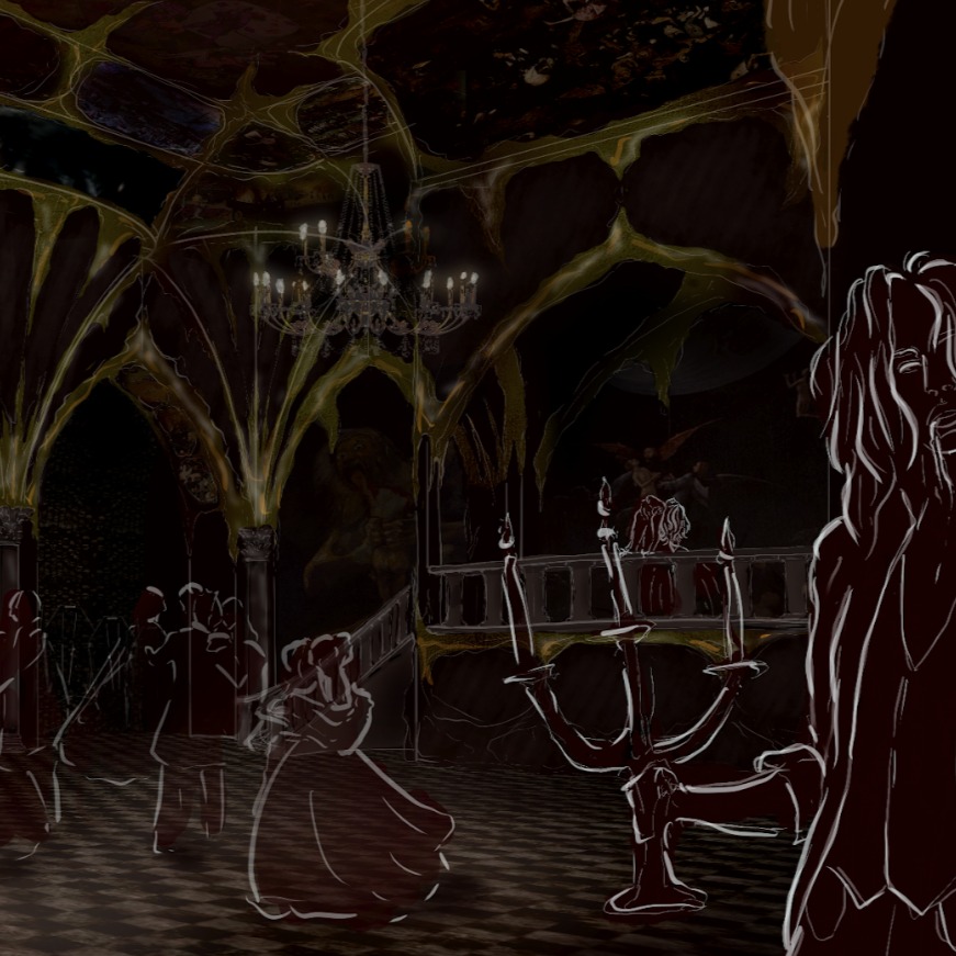 Baroque ballroom concept revisualization for Interview with a Vampire
#conceptart #interviewwithavampire #artdirection #conceptsketches #baroque #vampire
