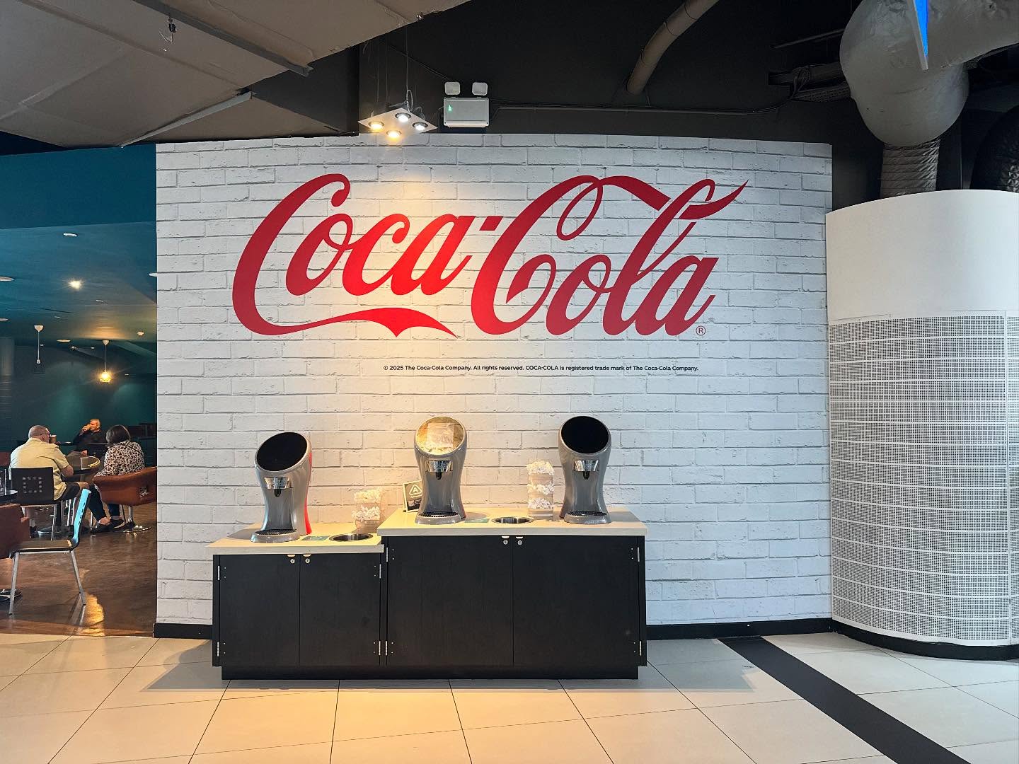 Odeon Silverlink. Coca Cola Wall Graphics