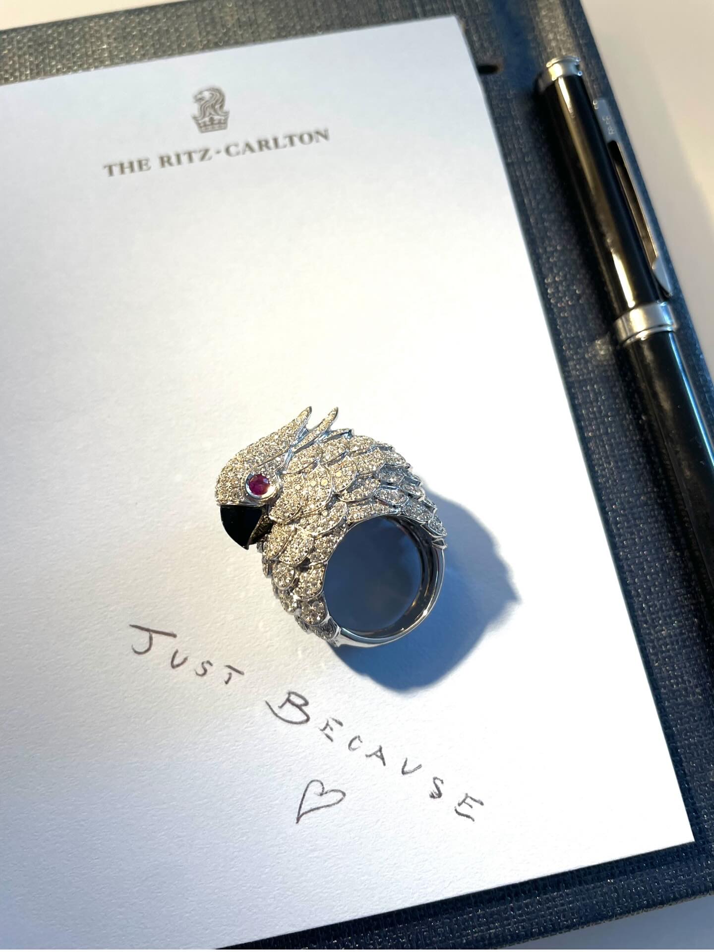 Love is the answer! #lover #loveyourself #perfect gift #happyanniversarymylove #finejewelry #uniquejewelydesign #diamondrings #ring of the day #gift of the day #pioneertown #dubaidesign