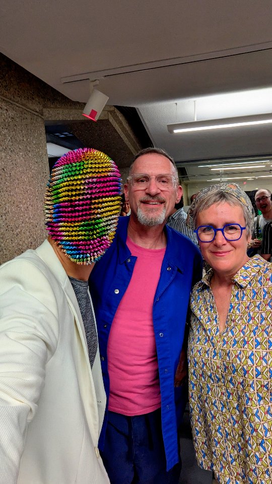 Fun time at the @londonfestivalofarchitecture Opening night, talking to lots of people about my upcoming show QUEER TODAY GONE TOMORROW: The Lost and Loved Venues of Gay London (and a few selfies of me in my mask) - Link in bio to the show (27th June - 6th July, PV on 3rd July) - with David of @veloroselondon and @samhodgeart - check out her show Unfolding starting this week at Velorose
#LFA #londonfestivalofarchitecture #artexhibition #prideart #queertodaygonetomorrow #maskedartist #londonart