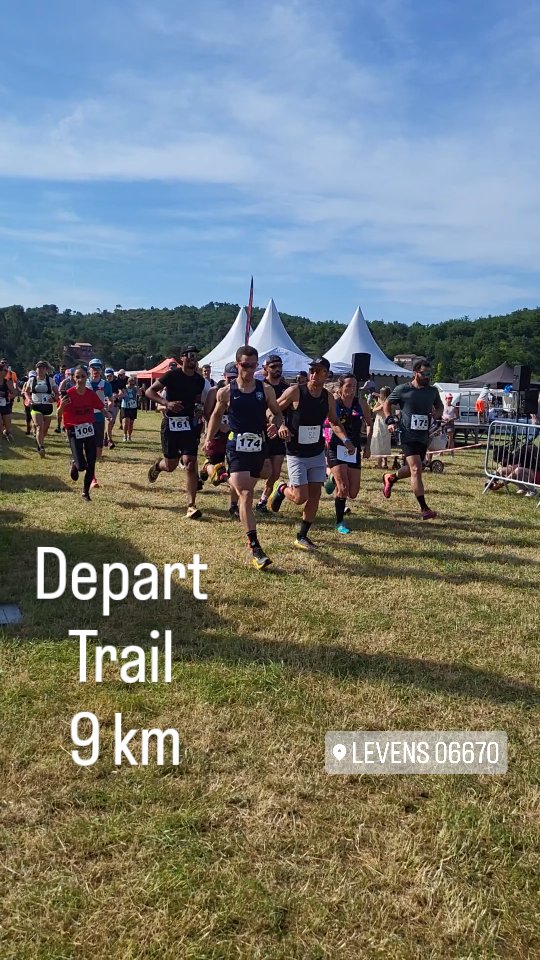 Départ trail 9 km
@salonvertazur06