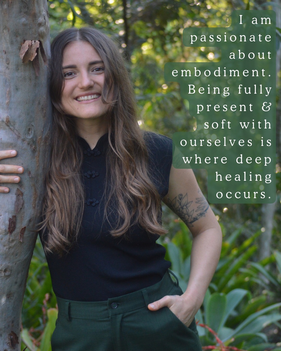 Recently I realised that the common thread through all that I’ve studied is embodiment, and by that I mean connecting deeply to the body in the present moment as a tool for healing. I found this first in Yoga, then through Massage and Acupuncture and lately with Compassionate Inquiry.
There are many activities that bring us home to ourselves… think dance, vocal activation, swimming, sauna, gardening, even craft and cooking… I mean with enough awareness and presence you can do anything fully embodied. Maybe that’s what I’m getting at... to embody presence and become a compassionate witness to self is incredibly soothing.
It’s the quiet opportunities for me, to slow down, witness the internal world, feel the feelings, come back to breath.. that is where the deepest healing occurs, when I get to rest into all of myself, my joy, pain, process, wholeness.
I’ve got so many interests of study, rather than be overwhelmed or judgemental toward myself I’m learning to celebrate that aspect of me, and it does help to find some clarity in the weaving together of it all.
#embodied #presence #healing #somaticmodalities #somatichealing #acupuncture #massage #yoga #compassionateinquiry #reflections #ramblings