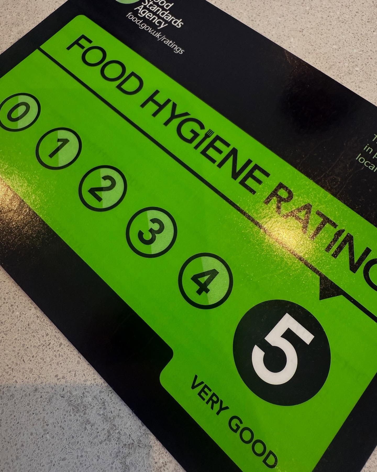 Always nice to retain our 5 ⭐️ food & Hygiene inspection even after moving boroughs.
It’s always our top priority to maintain the highest standards when it comes to food hygiene and cleanliness with in our kitchen.
We owe it to our customers to keep our standards consistently high when preparing food for any private dining event.