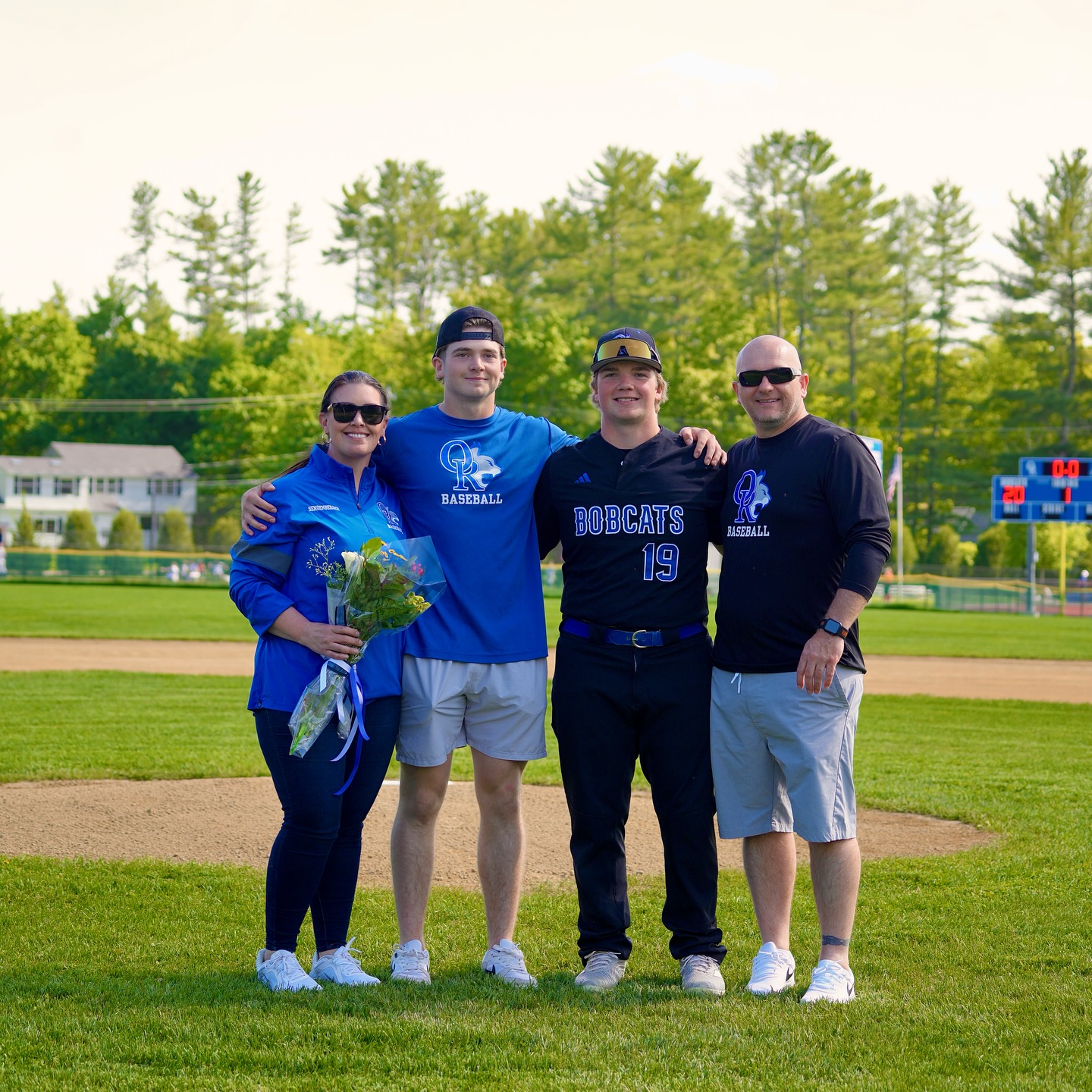 Senior night for boys baseball ⚾️
