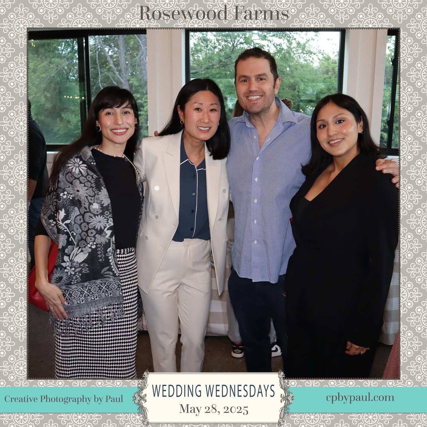 This networker took us further west into rural Sugar Grove. Weddings don’t have to be in the concrete jungle…a major perk is all the available parking 👌👍