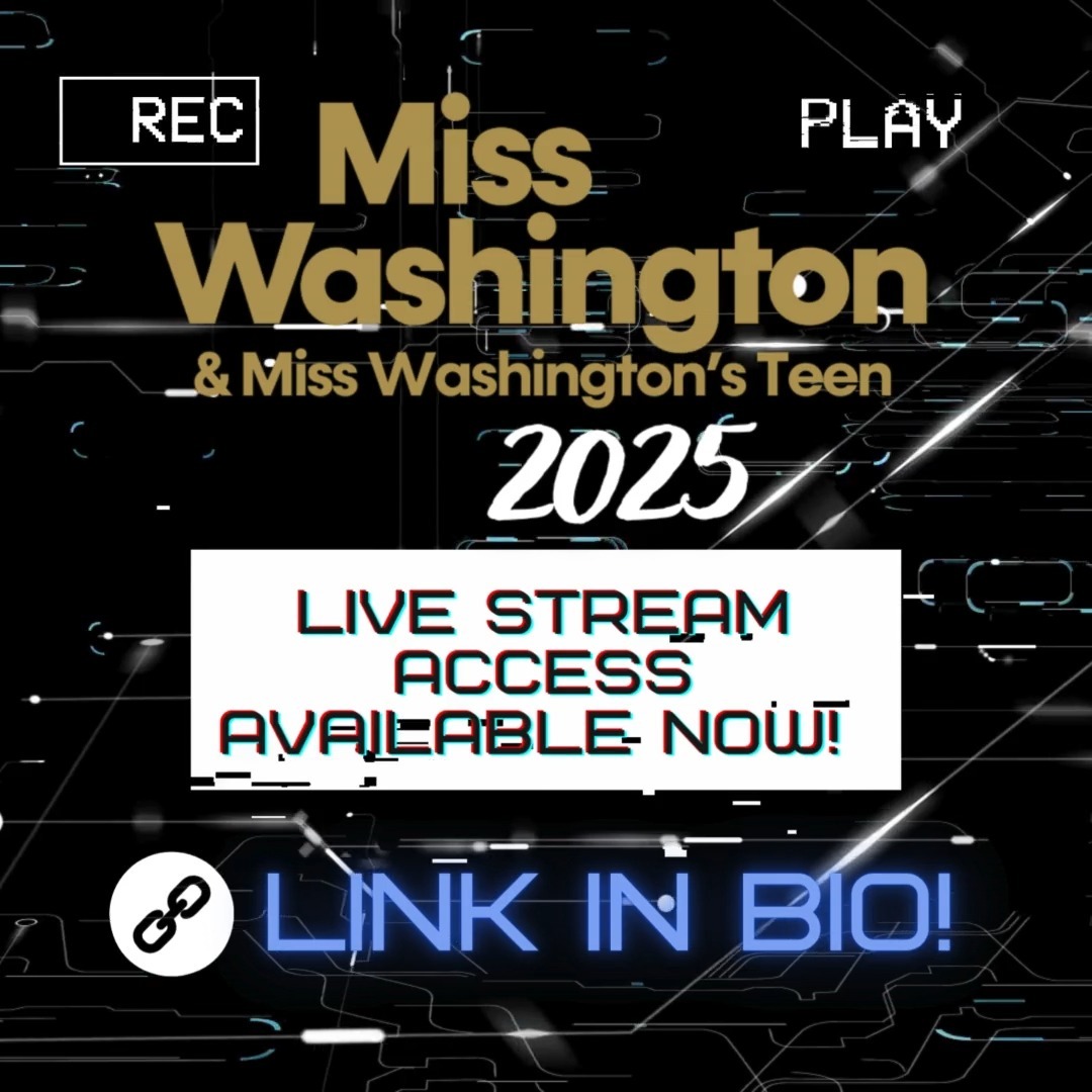 Friends and Fans!! Exciting updates on tickets for our six nights of shows to choose the next Miss Washington and Miss Washington's Teen! Tickets will go live for Apple Crown Club members on June 5th and for the public on June 10th. Don't wait to get yours as we sold out last year! 😮
IF you are unable to join us live, you can purchase the live broadcast for a single night or all 3 nights of competition for Teen or Miss through our link in bio!
#missamerica #misswashington #misswashingtonsteen #missamericasteen #livestream #competition #broadcasting #whowillshebe