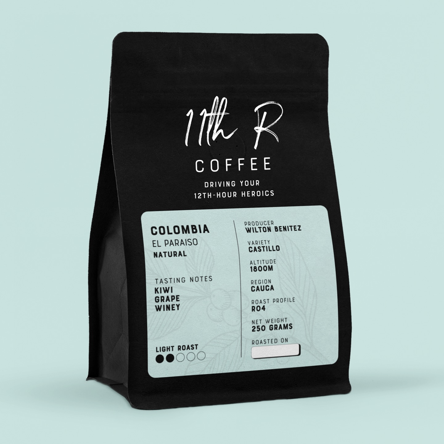Colombia | Natural Castillo – El Paraíso in Every Sip 🍇🥝
From the legendary Wilton Benitez, this naturally processed Castillo from Cauca bursts with bold notes of kiwi, grape, and a winey finish — wild, juicy, and beautifully structured.
🌿 Grown at 1,800m | Light roast
⚡️ Best Brew: V60, AeroPress, or flash brew over ice
🕒 Rest 7–12 days for peak clarity & sweetness
This one’s not just a coffee — it’s a flavor expedition.
Brew bold. Sip with intention. Own your 12th hour.
#ColombianCoffee #NaturalProcess #WiltonBenitez #SpecialtyCoffee #11thRCoffee #CastilloVariety #JuicyAndBright #12thHourHeroics #CoffeeInnovation #UrbanCoffeeExperience
