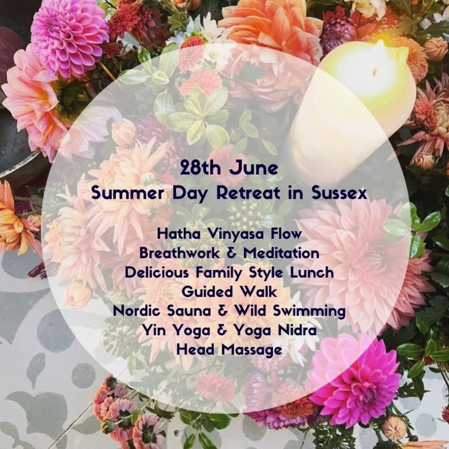 Join me at @theyogagardenuk on the 28th June for a beautiful Summer Day Retreat ☀️
Link in bio for more info.
#dayretreat #yogadayretreat #yogaretreatnearlondon #retreat