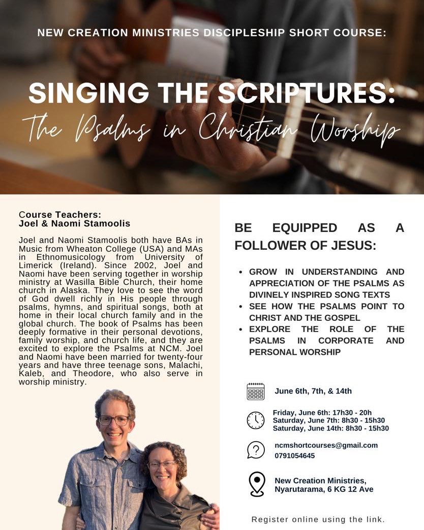 You’re invited to our next short course: singing the psalms!