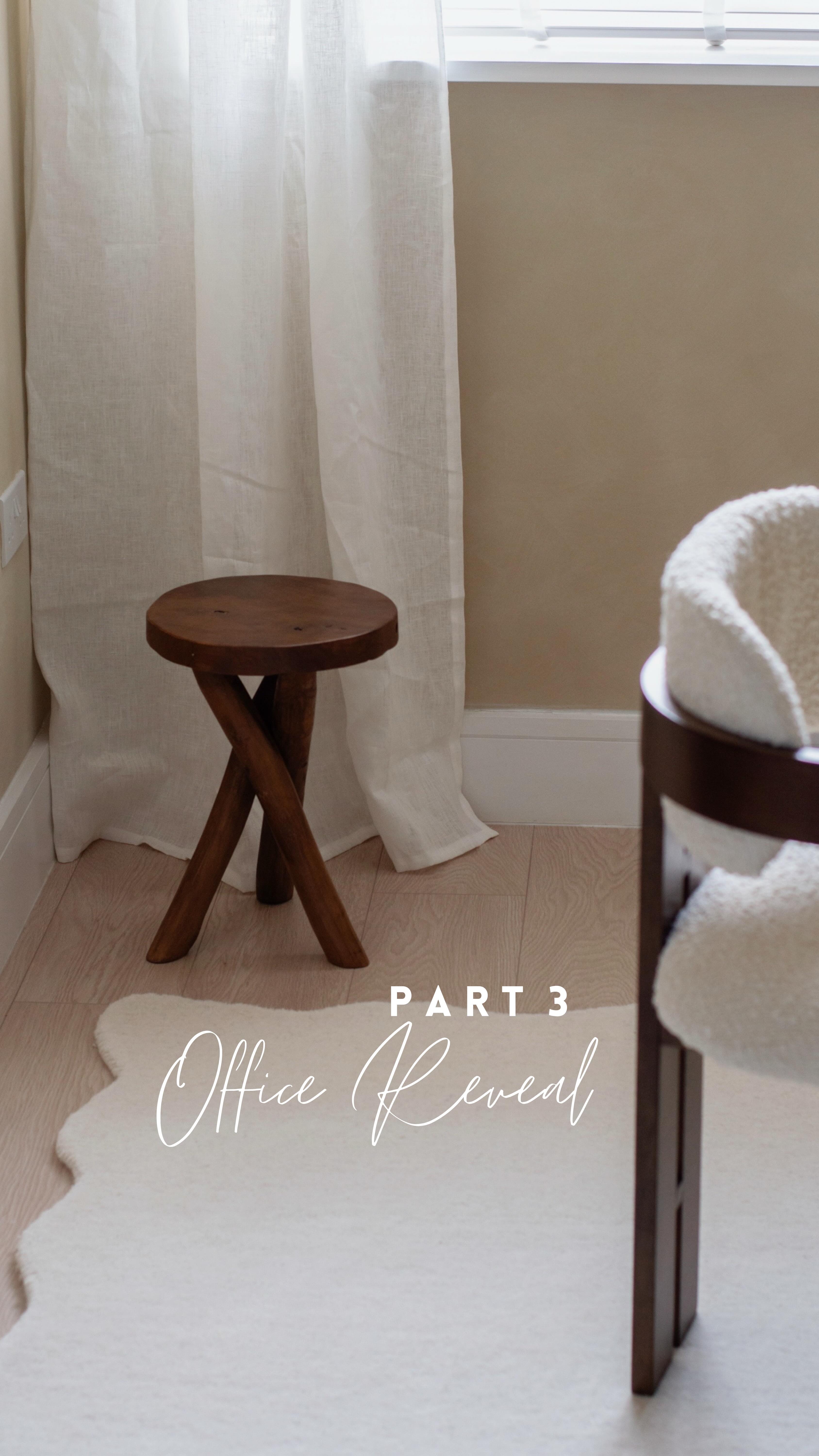 Ad Part III Office reveal @makeitrustoleum
If you’ve been here a while, you’ll know project ‘Office Makeover’ has been going on a longgg time! 😅 Mainly because our desk was out of stock for 4 months (totally worth the wait BTW)
Anyway guys! We are so happy with how this has turned out! We still have a couple of DIYs left to do here but so far, so good.
We chose this beautiful, Sandy colour {No.547} from the @makeitrustoleum LIMEWASH range.
This paint is such an easy application ✔️
You just need to roll the first application until you reach full coverage. You can then apply the Limewash style using your choosen technique. We used the classic ‘X’ or ‘cloud’ style application and just love how it’s turned out.
See “Office Makeover Part I” for more details on the lime washing ✨
Hope you love how we’ve styled it so far!
Details below 👇🏼
~ Irregular shape desk @hmhome
~ Scalloped rug @laredoute_uk
~ Curtains @ikeauk
~ Wood shelves @ikeauk
~ Stool @tkmaxxuk
~ Light shade @zarahome
#makeitrustoleum #rustoleum #rustoleumlimewash #limewash #limewashpaint #officedesign #slowliving #japandiinterior #japandistyle #warmminimalism #softminimalism #aesthetic #wabisabi #scandihome #neutraldecor #wabisabiinteriors #wabisabidesign #neutraldecorstyles #homeoffice
#interior123 #minimalisthomedecor #neutraldecor #interior4all #neutraldecorstyles #fengshui #parisiandecor #wabisabi #hyggehome