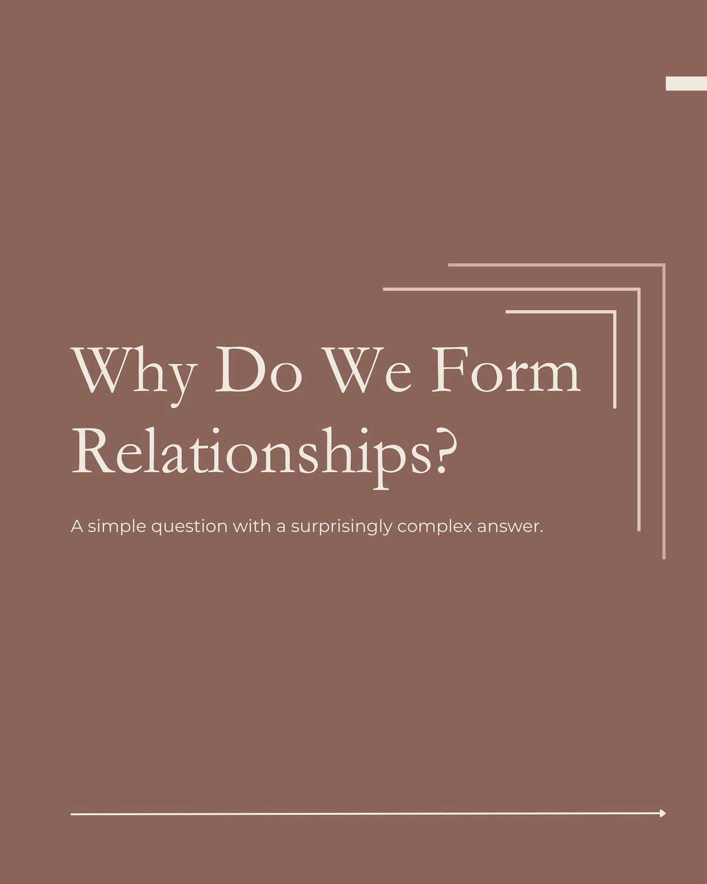 Why do we form relationships?
It’s a question I often ask in therapy.
And while the answer seems obvious, it’s not always easy to put into words.
From infancy, human connection shapes the brain. It teaches us how to regulate emotion, build identity and find a sense of safety in the world.
But for some people, connection feels hard, even painful.
However, the pain of disconnection is not just emotional, it registers in the brain like physical pain, reminding us that we are wired to need each other.
Whether shaped by trauma, neurodivergence, or personality structure, the result is often the same: a longing for closeness mixed with fear of it.
This visual post is my attempt to distil a complex idea into a simple thread:
We need others to survive, not just physically, but emotionally.
What helps you feel safe and seen in your relationships?
#MentalHealth #Relationships #Attachment #Therapy #SocialBrain #TraumaInformed #Neuroscience