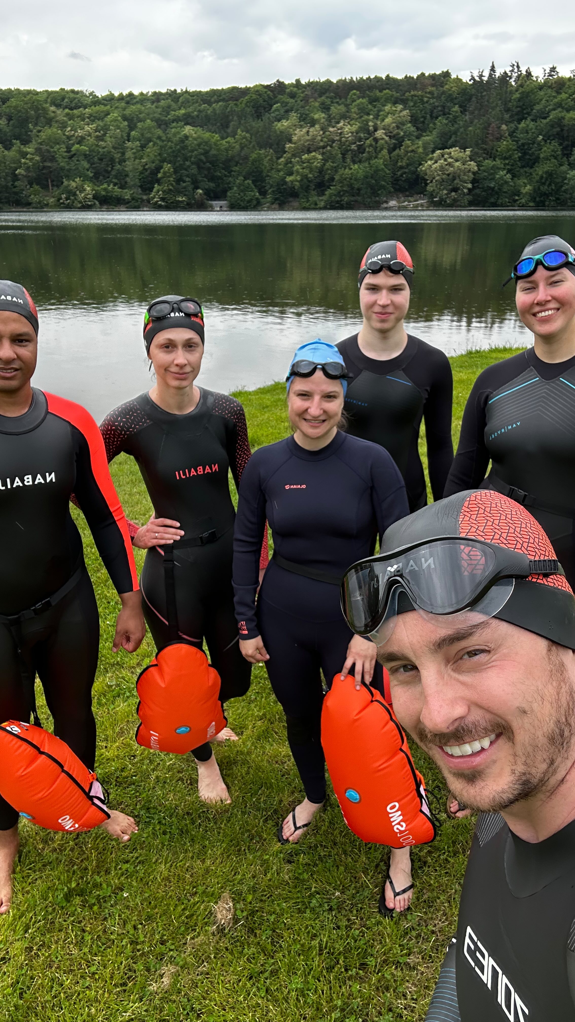 Open Water Class at Hostivar 🏊♀️🏊🏊♂️ Training for Prague City Swim Charity