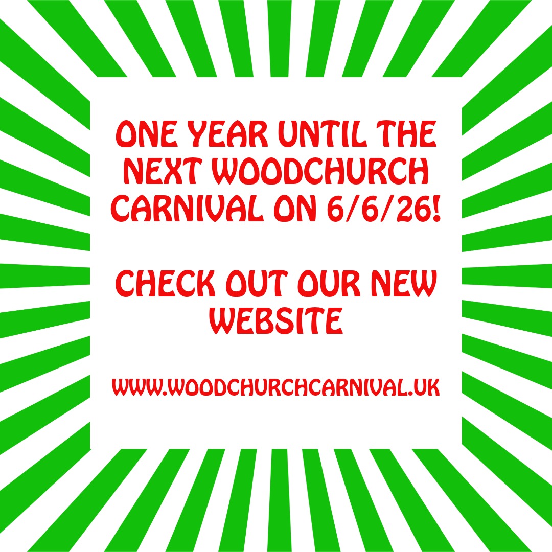 The countdown begins!
The next Woodchurch Carnival takes place on 6th June 2025.
Our new website is now live!
#woodchurchcarnival2026