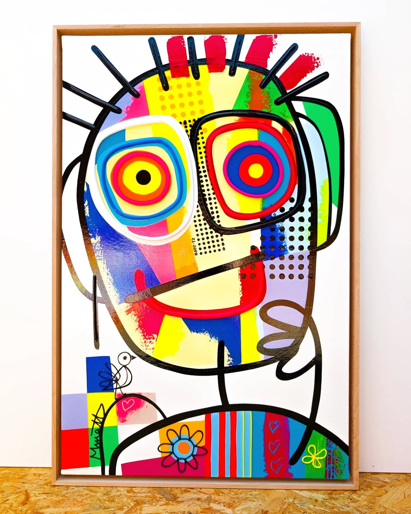 Ce "Bonhomme" 65x100, ne se sépare jamais de son sourire, toujours là pour vous souhaiter une belle journée 🌞
📍À découvrir à Paris à la galerie @le33mai parmi une dizaine d'autres toiles 🤩
🗓️ À partir du samedi 5 juin jusqu'au lundi 7 juillet
🥂 Vernissage le 12 juin suivi d'un second événement le 14 juin qui mêlera l'art et la gastronomie 😍 N'hésitez pas à suivre ce compte pour en savoir plus :
👉 @atelierephelink
Merci Agnès pour ta confiance 🙏
Merci au chef @marinechenut pour son talent et son imagination 🙏
#haveaniceday #keepsmiling