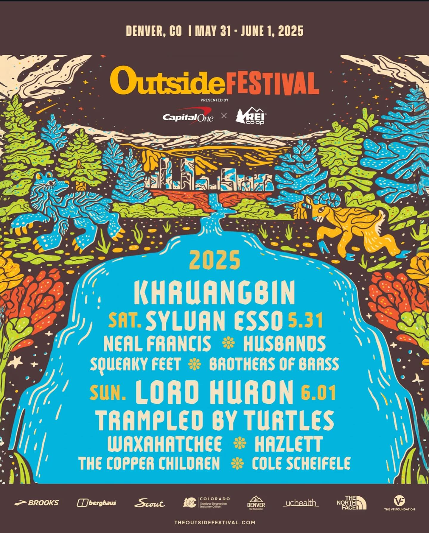 ITS FINALLY THE WEEKEND!!
Come join us at Denver’s Outside Festival to celebrate some incredible up and coming outdoor products!
Special thanks to @rei and @capitalone for the amazing event!
See you there!