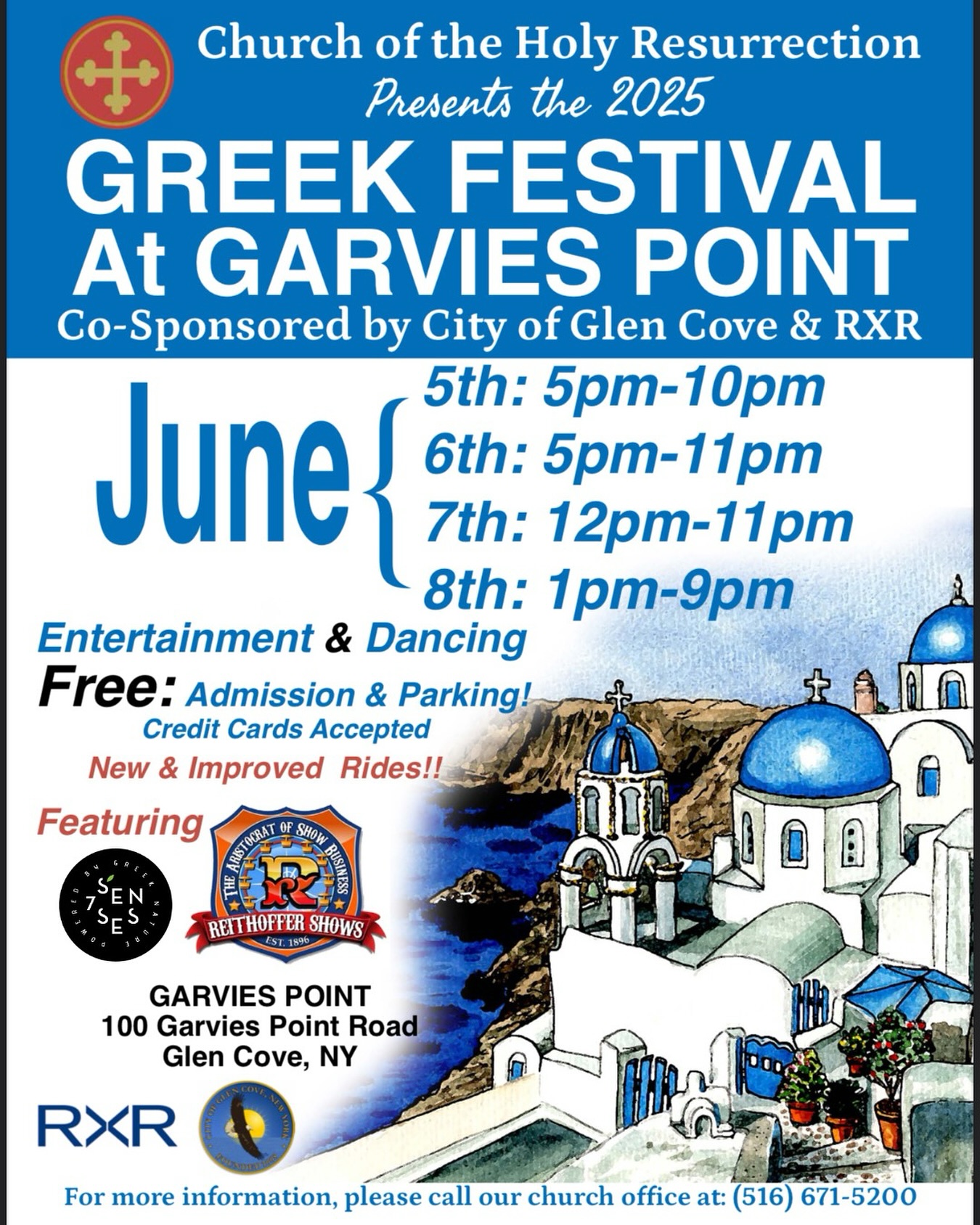🇬🇷 We are very excited to be this upcoming weekend one of the vendors ar The Resurrection Greek Festival at Garvies Point in Glen Cove, LI 🥳
Join us for four epic days of Greek food, music, dancing, and waterfront vibes!
🍽️ Gyro, spanakopita, loukoumades & of course our teas and more — all homemade and delicious
🎶 Live Greek music + traditional dancing
🎡 Rides & games for all ages
🎟️ Free admission & parking | Credit cards accepted
📍 100 Garvies Point Road, Glen Cove, NY
📅 June 5–8 (Thurs–Sun)
Thurs, June 5: 5–11PM
Fri, June 6: 5–11PM
Sat, June 7: 12–11PM
Sun, June 8: 1–9PM
🔗 https://linktr.ee/resurrectionbrookville
Come for the food, stay for the music, and leave with memories.
#GreekFestivalAtGarvies #OPA #greekfestival #greeksinnewyork #tealovers