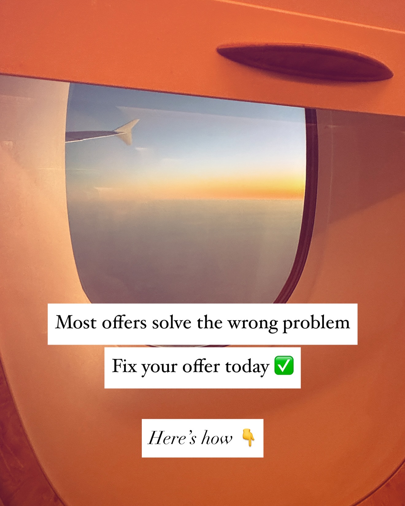 A lot of offers I see solve the wrong problem👇
In these offices, people have just copied what others have done on the market and hoped for the best 🥲
There’s a number of fiction points that you can take away to enhance the VALUE of your offer.
Go deep and solve that emotional pain. What does it actually mean for your client? Hint: even if people say money is important, it’s never about the money, it’s about what money provides, for example security, options, lifestyle - you get the point.
Creating is more important than just listing features. Because let’s be honest who wants coaching calls anyway? We just want the outcome.
Reduce the amount of effort required & increase the speed towards the next win 🎉 And, make your offer feel like a shortcut, an accelerator - because that’s what people are paying for 💨
🔖 Save this to reduce friction and enhance value when you create your next offer.
#smallbusinesstips #offercreation
