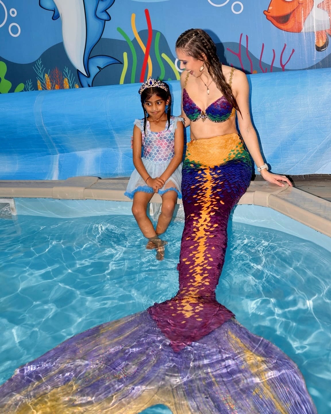 When a mermaid celebrates her birthday under the sea, she becomes a princess for the entire day! 🐚✨
That’s why every birthday child at my parties receives their very own mermaid princess tiara to keep, crowned in a magical mermaid coronation, of course 👑🌊
#MermaidTarielle #MelbourneMermaid #RealMermaid
#MermaidBirthdayMagic #UnderTheSeaCelebration