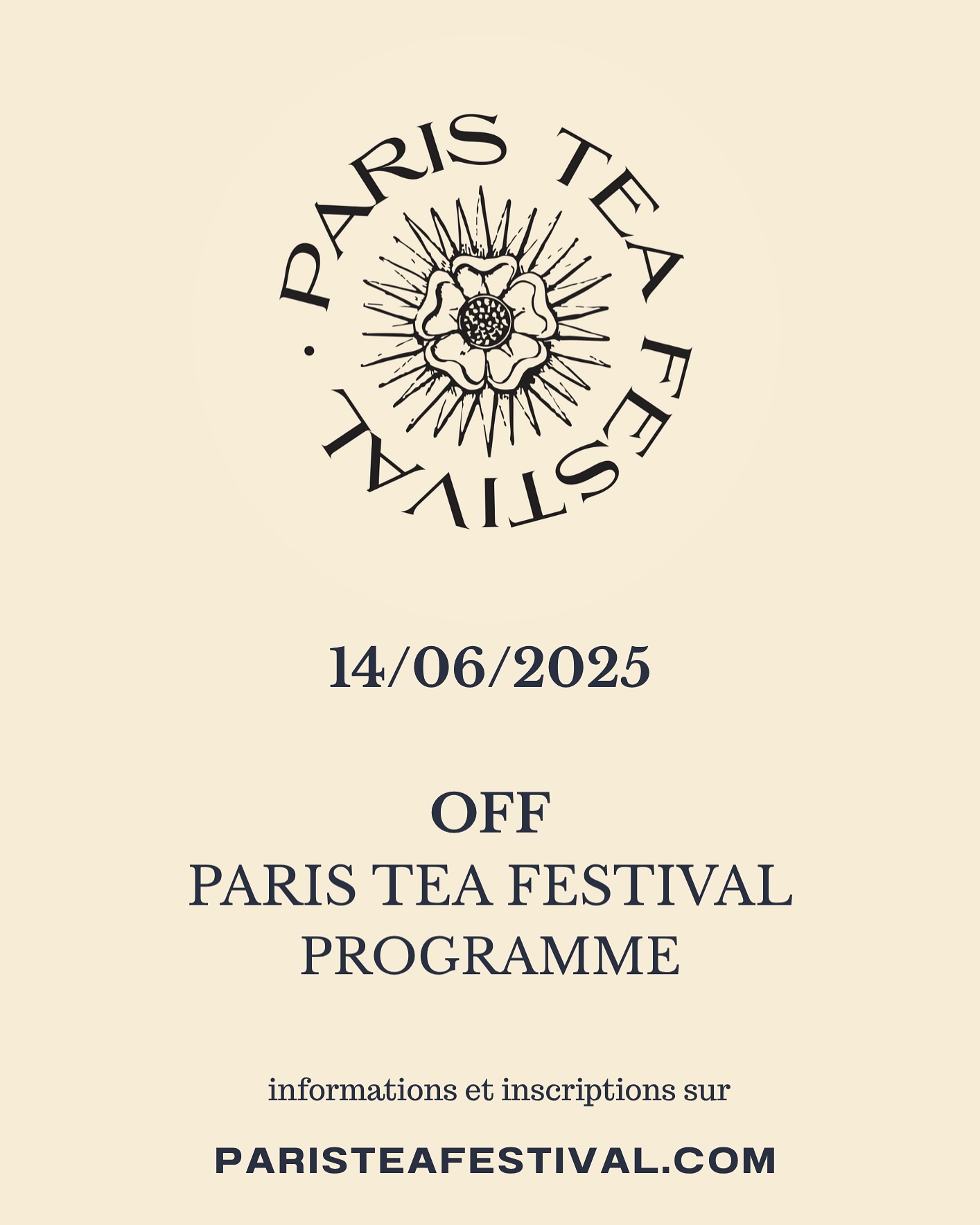 ✨ Programme OFF – Samedi 14 juin ✨
Avant l’effervescence du dimanche à la Maison Internationale, le Paris Tea Festival déploie ses feuilles dans toute la ville... et au-delà.
🫖Tea tours, dégustations rares, rencontres intimistes, ateliers sensoriels : le thé s’invite dans des lieux choisis avec soin, de Paris à la Bigorre.
🍵Une invitation à flâner, découvrir, ressentir, dans la douceur d’un samedi pas comme les autres.
Chaque activité vous ouvre ses portes pour célébrer, à sa manière, la richesse et la diversité du thé.
🌿 Paris devient, l’espace d’un week-end, la capitale européenne du thé.
Ne manquez pas la grande journée d’exposition du dimanche 15 juin : prenez votre billet dès maintenant pour vivre cette première édition exceptionnelle.
🎟️ Lien en bio
—
✨ OFF Program – Saturday, June 14 ✨
Before the vibrant Sunday at the Maison Internationale, the Paris Tea Festival spreads its leaves throughout the city... and beyond.
🫖Tea tours, rare tastings, intimate encounters, sensory workshops — tea will blossom in handpicked venues from Paris to Bigorre. A gentle invitation to wander, discover, and feel, on a Saturday unlike any other.
🍵Each activity opens its doors to celebrate, in its own way, the richness and diversity of tea.
🌿 For one weekend, Paris becomes the European capital of tea.
Don’t miss the grand exhibition day on Sunday, June 15 — get your ticket now and join us for this exceptional first edition.
🎟️ Link in bio
#ParisTeaFestival #paris #parismaville #Teagathering #ptfouiouioui🔥