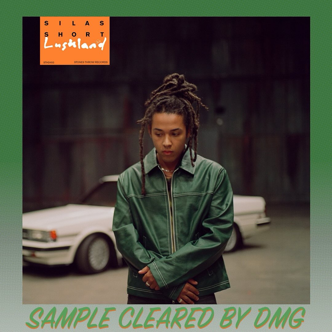 At the end of April, R&B / Soul artist Silas Short released their second full length album via Stones Throw Records. LUSHLAND is the perfect title for an album that blends Silas’s soft vocals with layers of atmospheric keys, jazzy guitar chords, and a hushed but crisp percussive set.
DMG cleared one sample on this project. That was for the track “PH0NECALL” sampling “Thomas” by Amedeo Tommasi
This album is a tasty treat for your ears. Don’t forget to feed your ears!