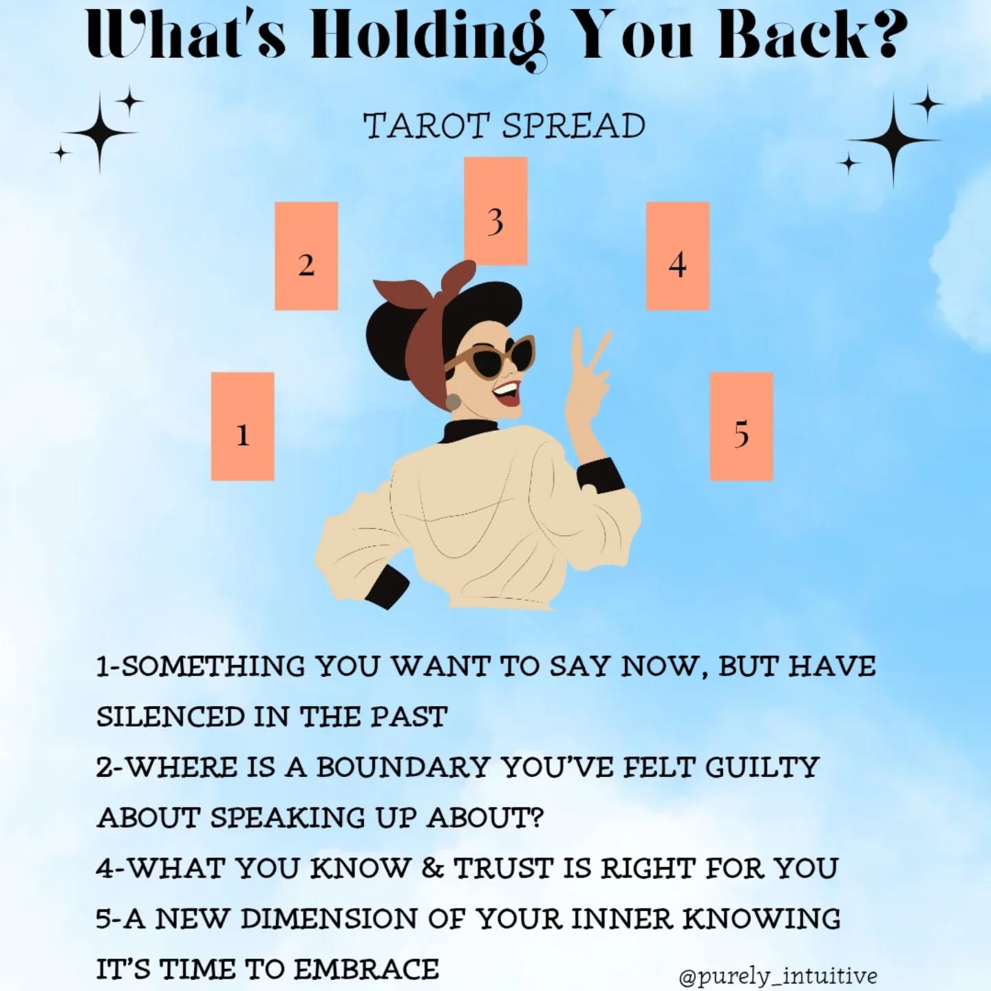 When you're at a crossroads, it's helpful to get busy sorting out what you want to move forward with from the things that no longer serve you 🌝✨
🌀 Your intuition can access parts of you that were silenced or distorted because of your past experiences.
Parts that we compromise for our surroundings, for belonging, for love.
Bringing higher awareness to these shadow stories that are still in our psychie will bring new growth, fresh energy and an openess to trying out new opportunities that we didn't see or believe that we could have before.
#selfcarematters #awakening
#intuitiondevelopment #higherself
#consciousawakening #healingvibes #SelfTrust #midlifewomen #tarotspread #crossroads