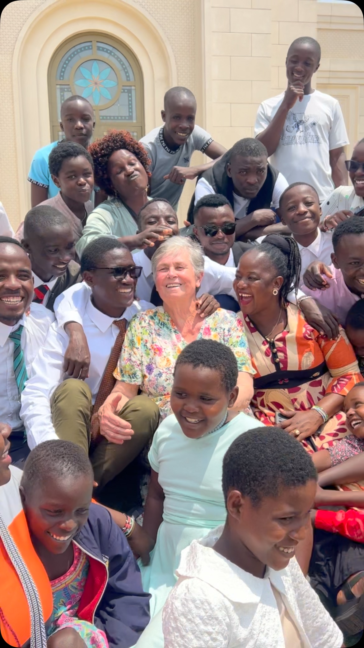 Lots of love at the Temple! We love Ann!