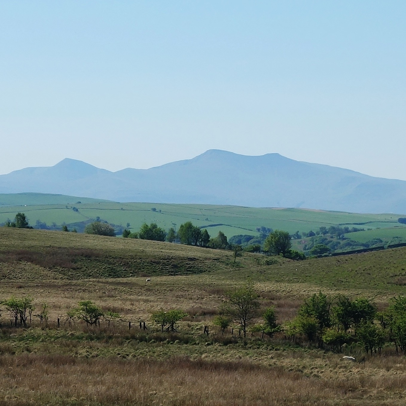 The Epynt Way in Mid Wales, wherever you turn, inspires visually. It could be an external view of the central Brecon Beacons in the distance, standing like sentinels, or something more inward, as with this Cwm and stream in picture 2. The grand external we stand and gaze - the internal we are fully immersive too, only this time probably sitting down as I was. It's time for a drink, something meditative and relaxing. Of course, you can flip it and do the same with the grand and epic - whatever you choose, the Epynt Way provides. It's a great trail. Part 1 of my hike on the trail is on my YouTibe channel if you missed it. The title is: The Epynt Way, Day 1: A Tough, Wild Walk Through Wales’ Lost Land | 90km Solo Hike - just copy and paste. Have a great weekend, all. Happy trails. #epynt #epyntway #midwales #walesadventure #walescollective #naturetones #happytrails #uktrails #longwalk #breconbeacons #mynyddepynt