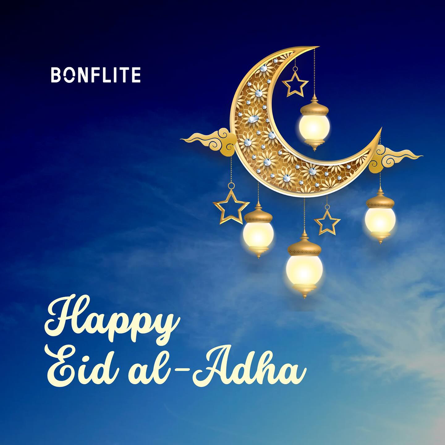 Eid al-Adha Mubarak! Wishing our partners, clients, and colleagues across the aviation industry a joyful and peaceful Eid. May this season bring unity, gratitude, and safe travels.
#EidMubarak #EidAlAdha #AviationIndustry #Bonflite #Travel #Tech