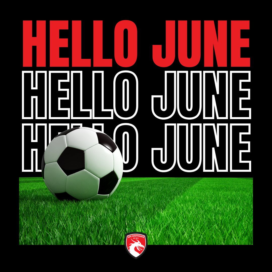 ☀️ Hello, June! ☀️
A new month, a fresh start, and more chances to chase your goals. ⚡
Summer is here, the energy is high, and it’s the perfect time to keep pushing, keep growing, and keep believing in yourself. 🌱
Let’s make this month count — on and off the pitch! 💪⚽
#afcsouthgate #northlondonfootball #newmonth #happynewmonth #afcfamily